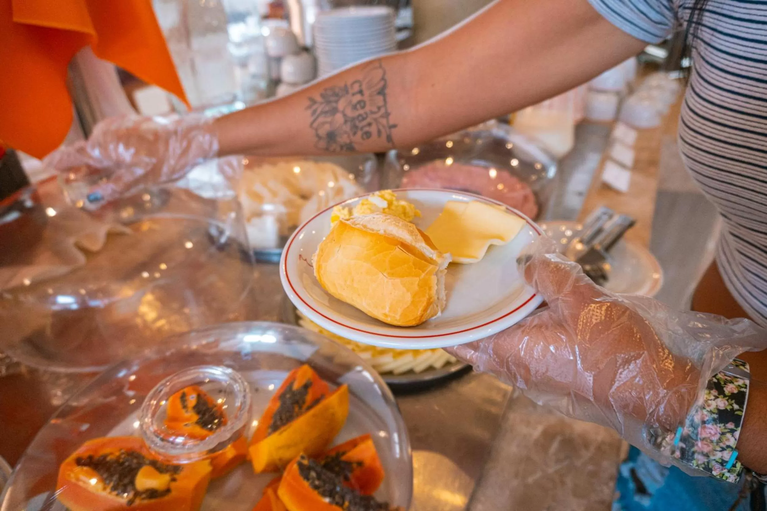 Food in Porto das Naus Praia Hotel