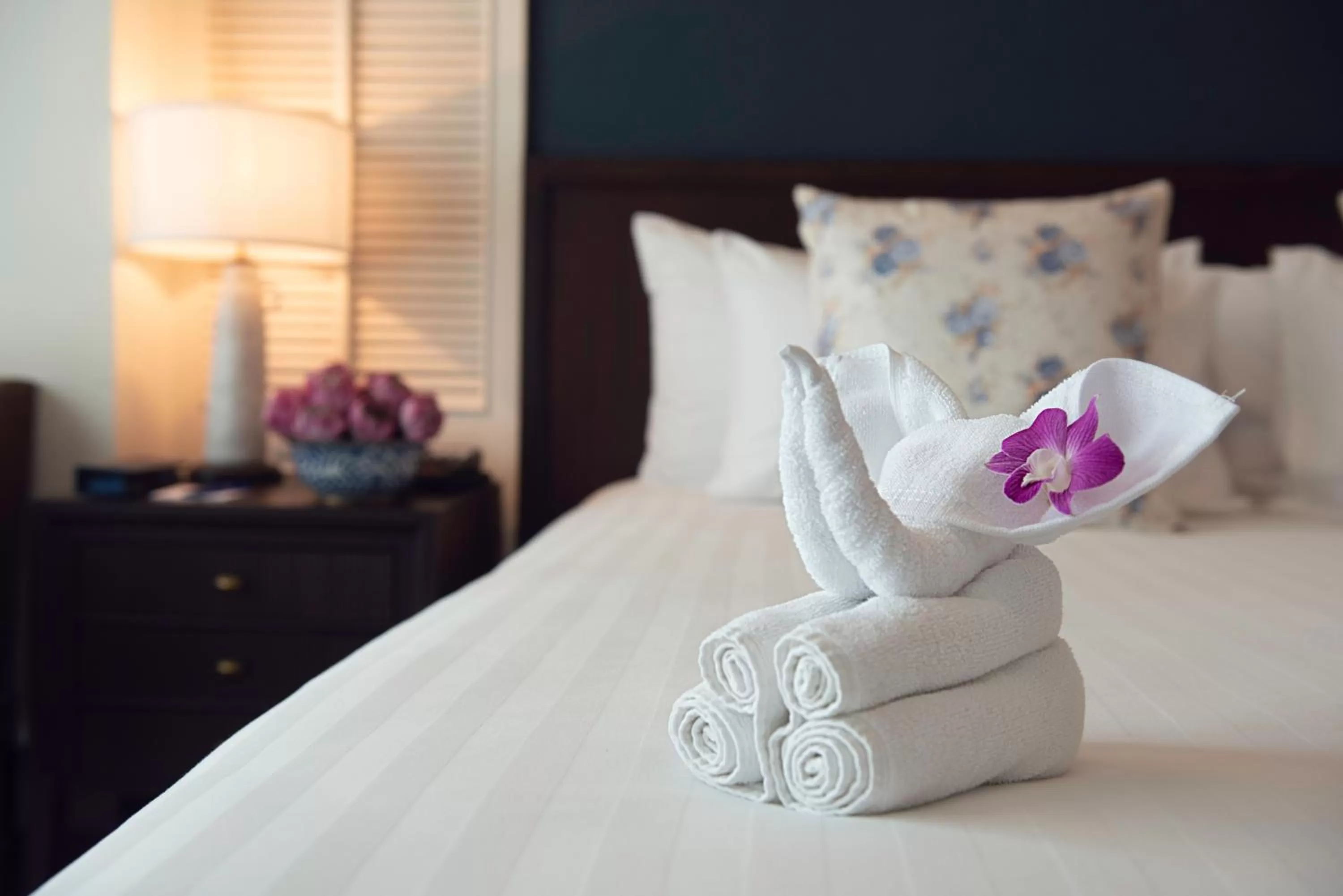 Bed in The Rose Residence, Bangkok