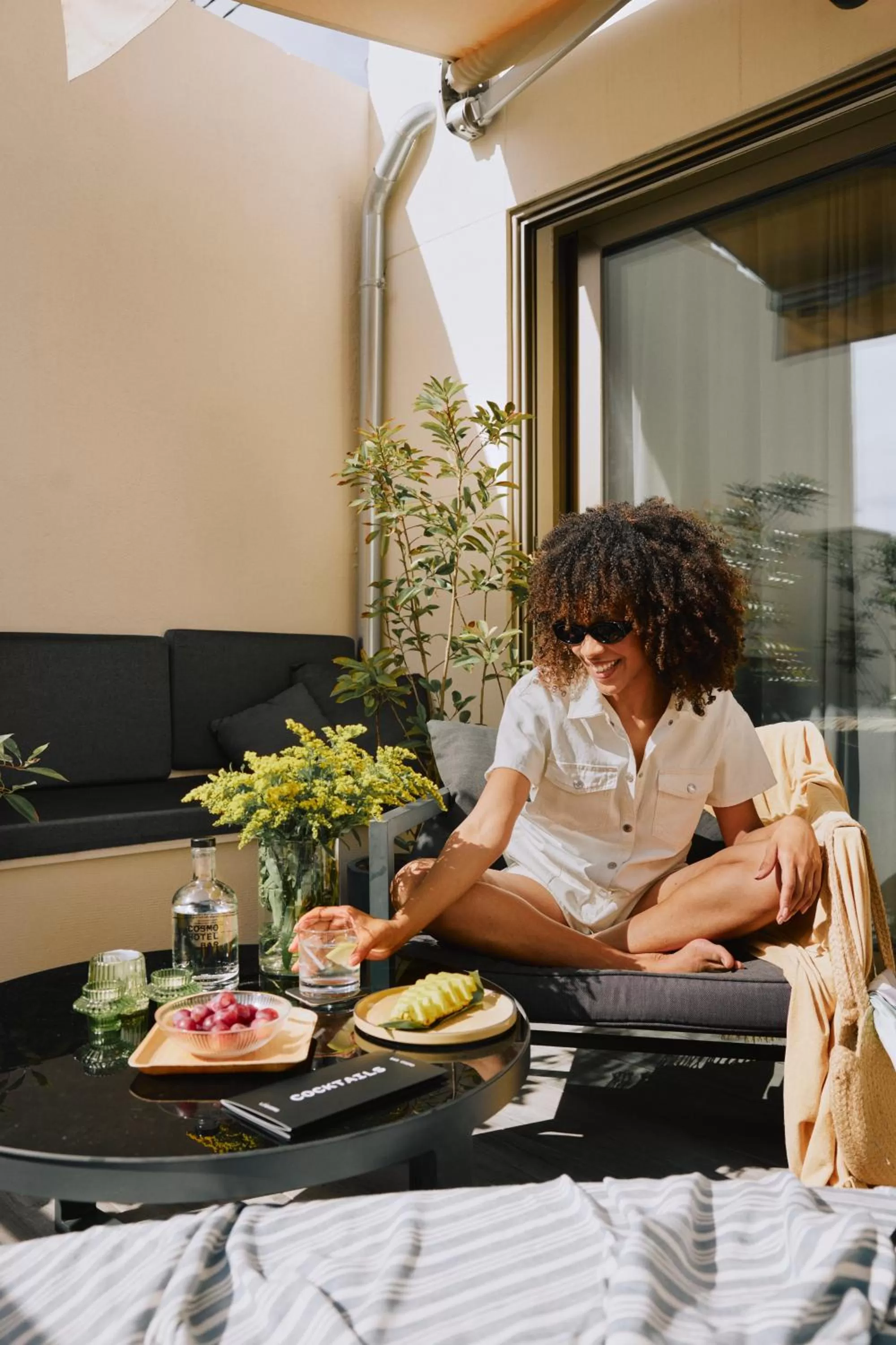 Balcony/Terrace in Room Mate Cosmo - City Centre, Valencia