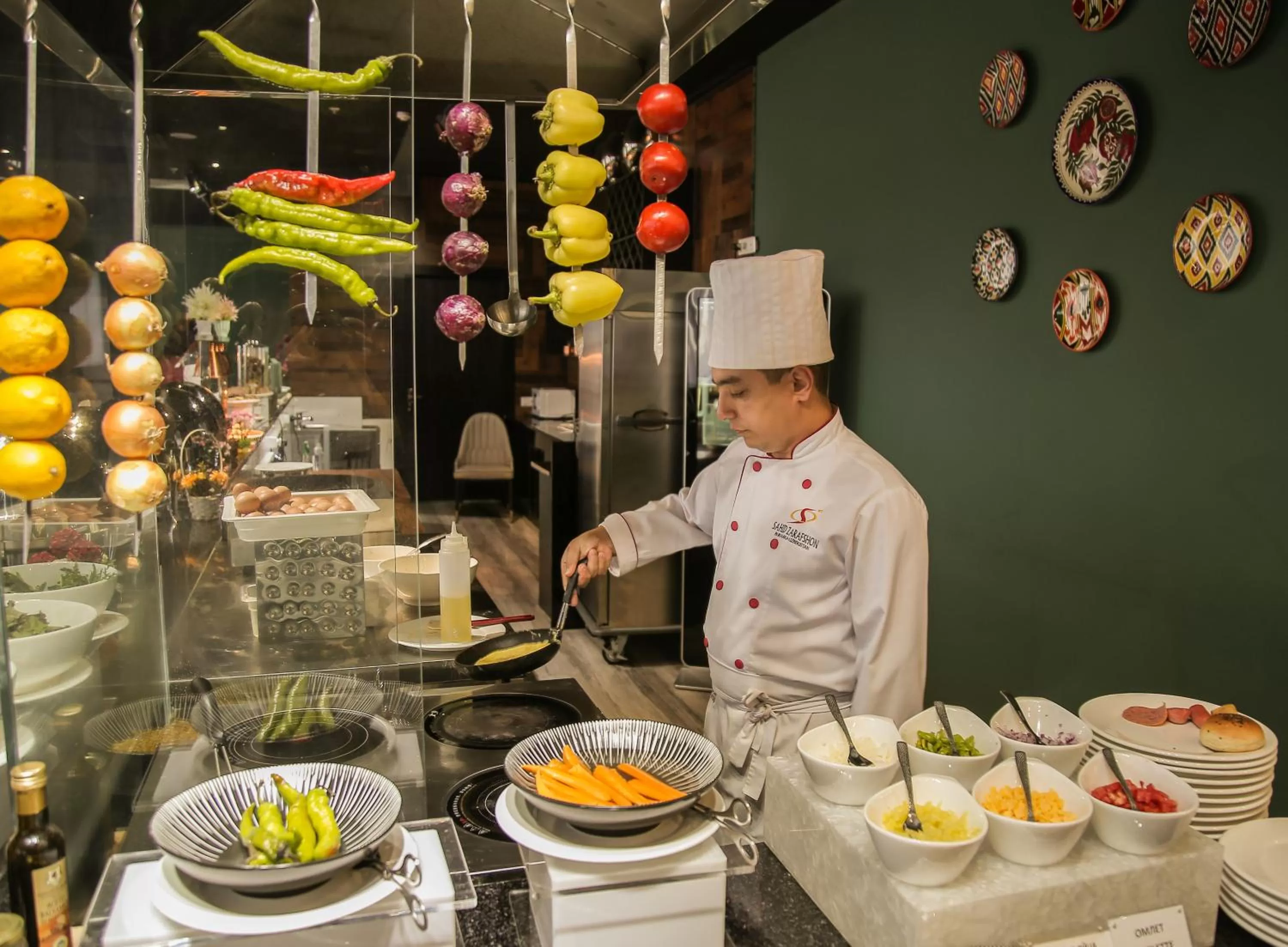 Breakfast in Sahid Zarafshon