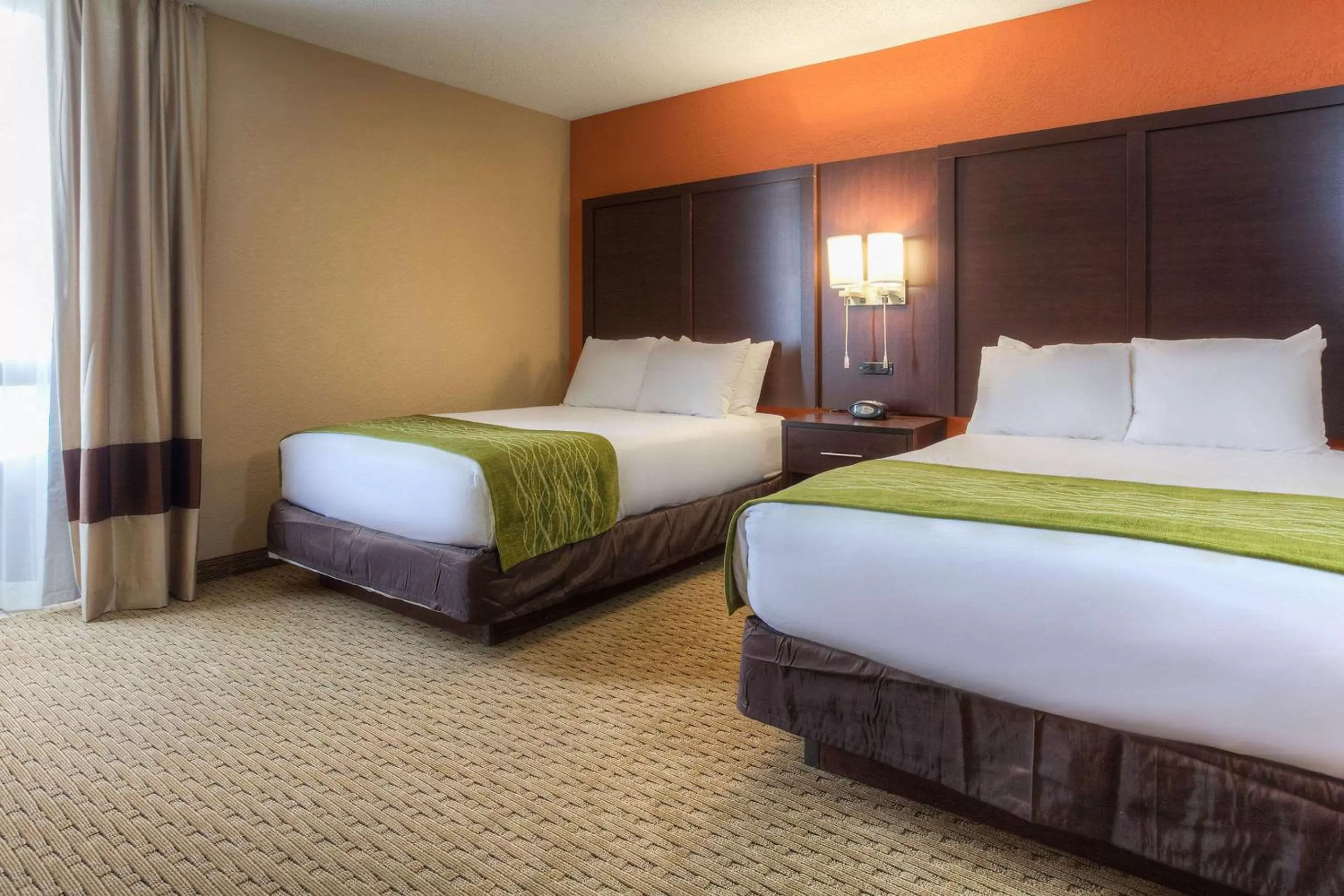 Suite with Two Double Beds- Non Smoking in Comfort Inn & Suites Evansville Airport