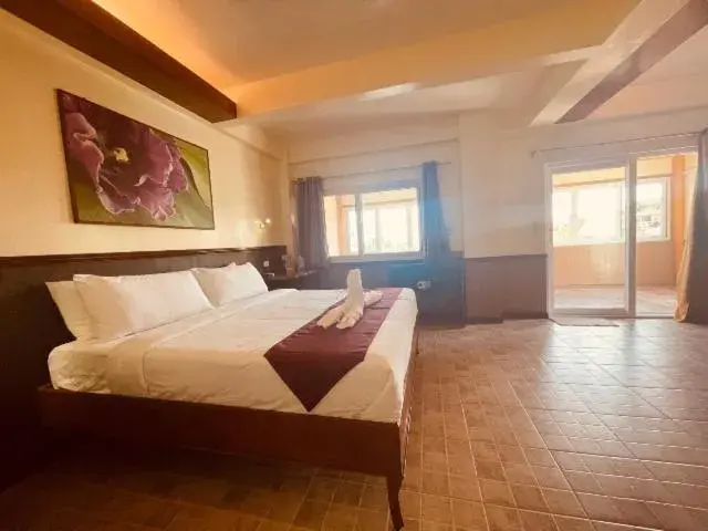 Bed in Verde View Villas