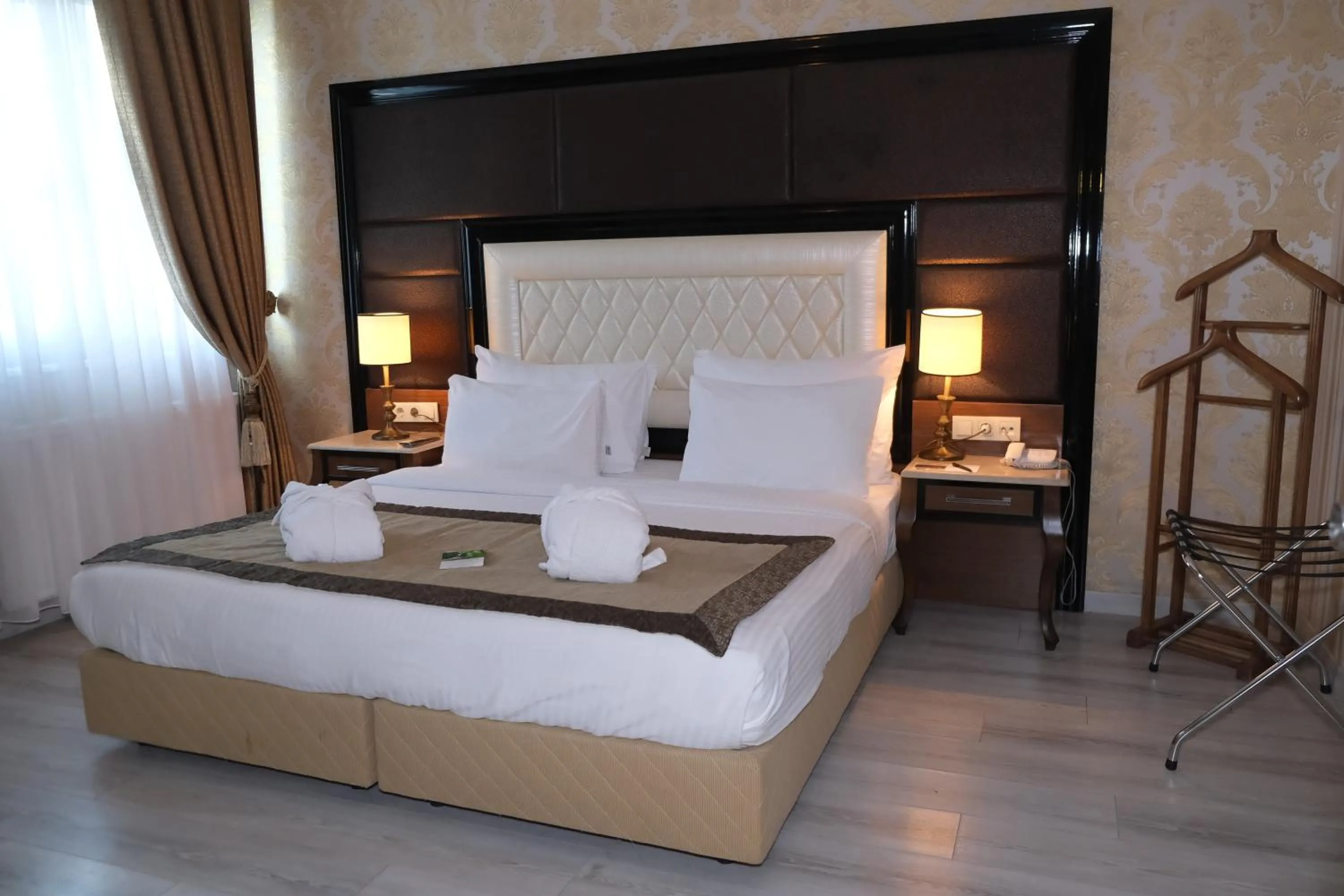 Bed in Asia City Hotel Istanbul