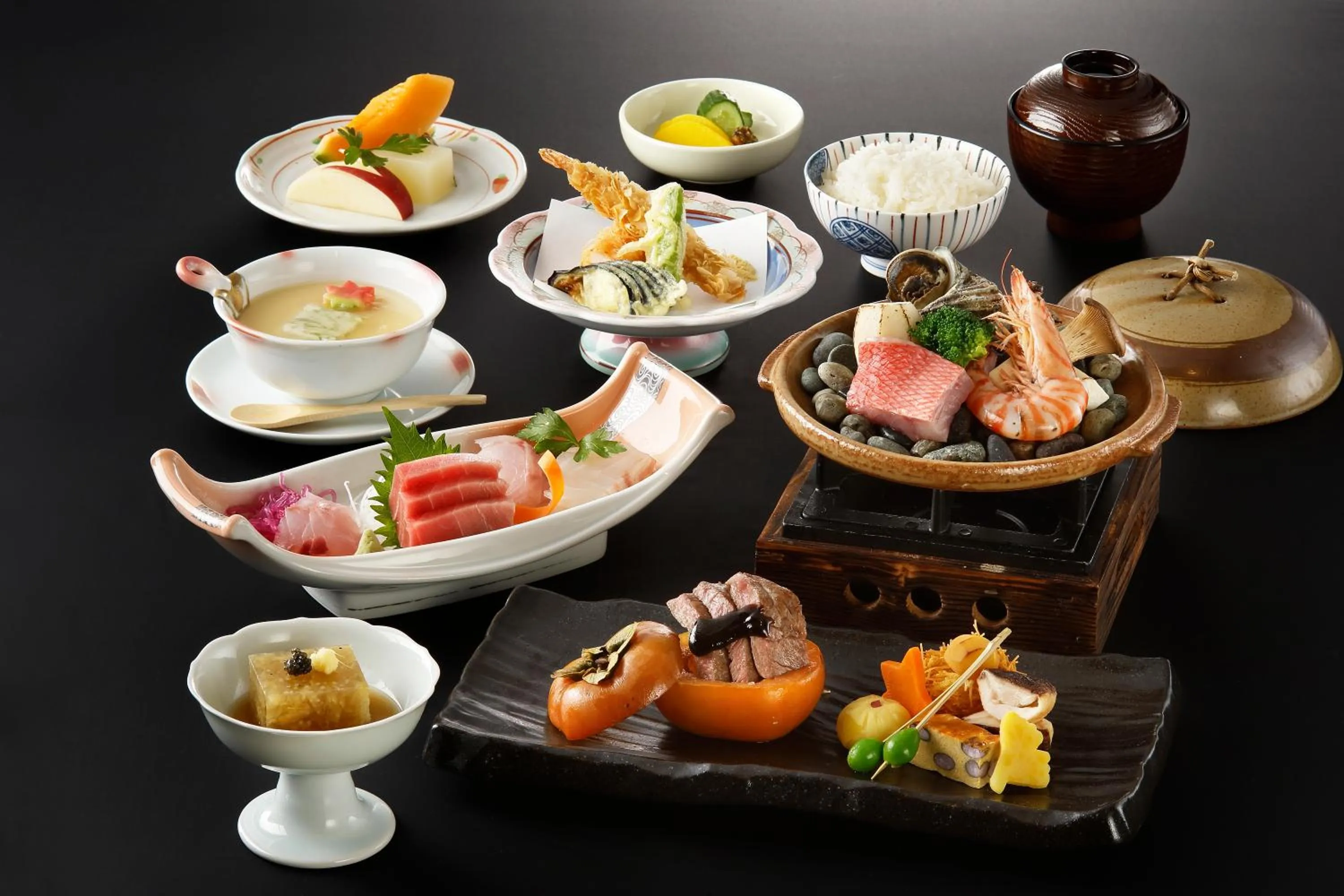 Dinner in Laforet Ito Onsen Yunoniwa