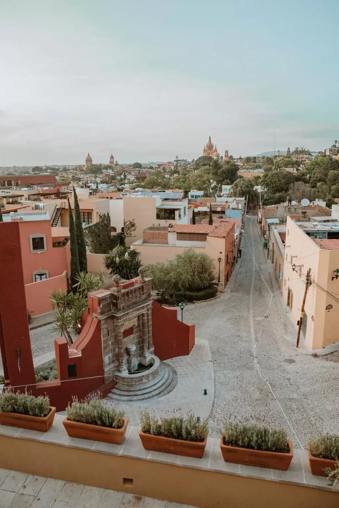 City view in El Golpe de Vista