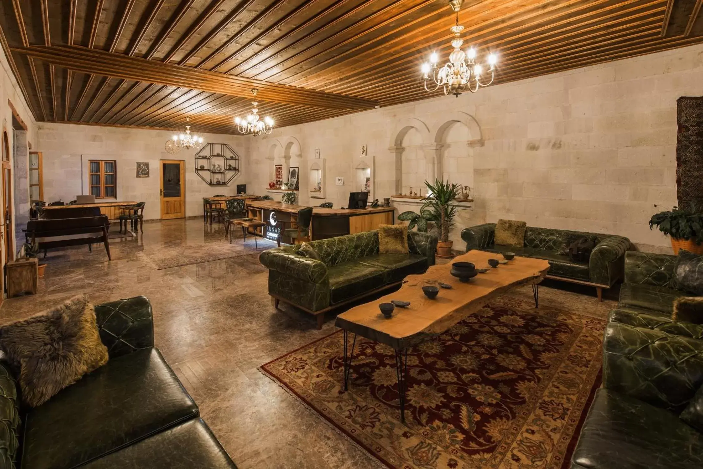 Lobby or reception, Lobby/Reception in Lunar Cappadocia Hotel