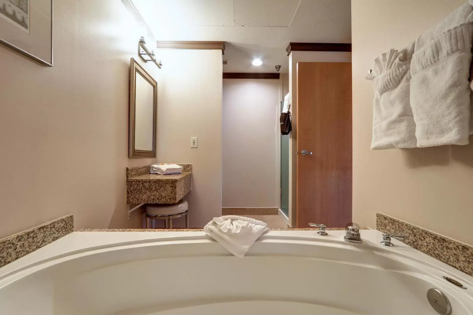 Bathroom in Dimond Center Hotel