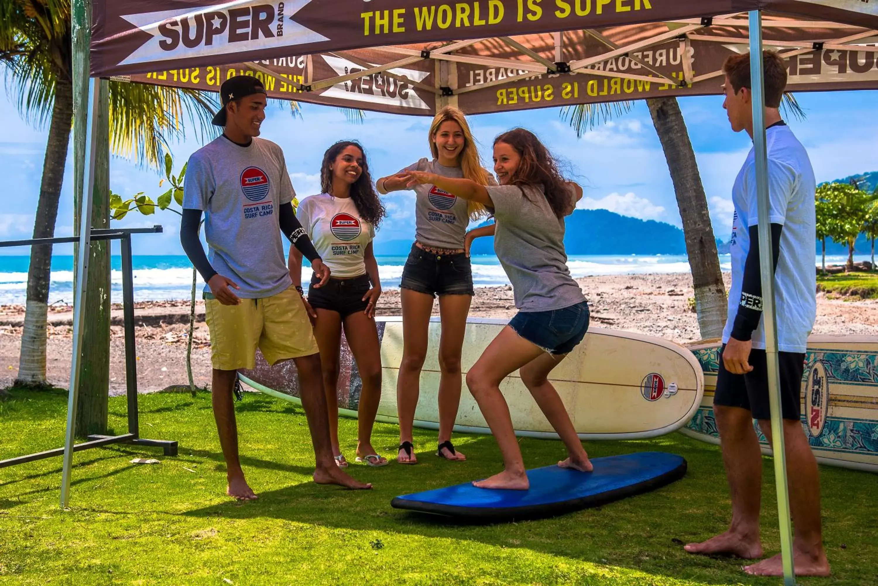 Sports in Costa Rica Surf Camp by SUPERbrand