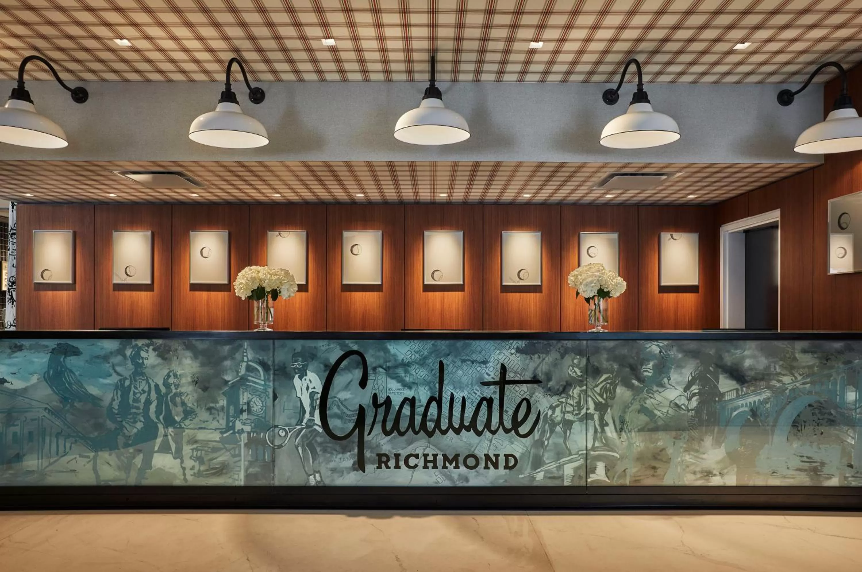 Lobby or reception in Graduate by Hilton Richmond