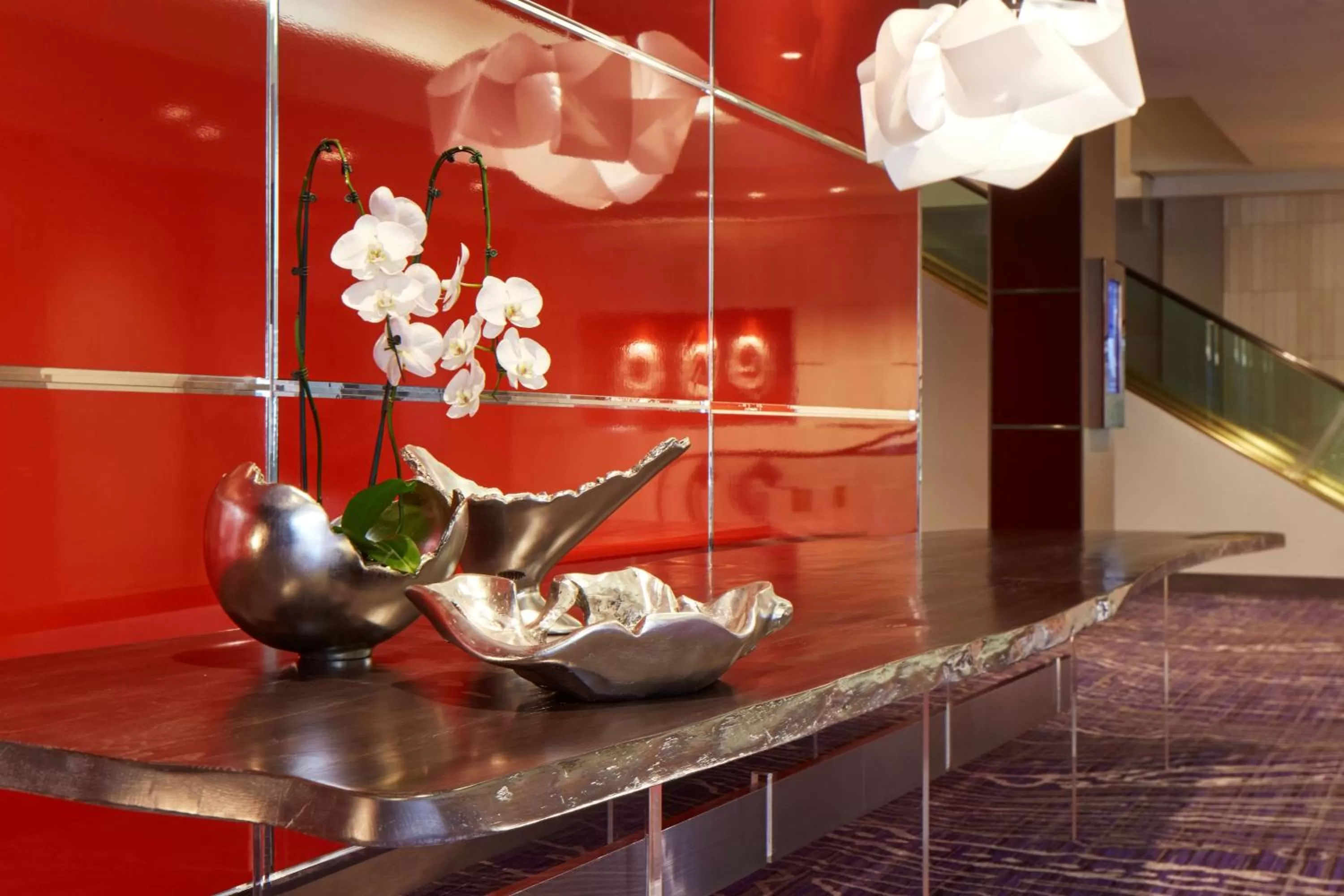 Lobby or reception in Hilton Long Beach Hotel