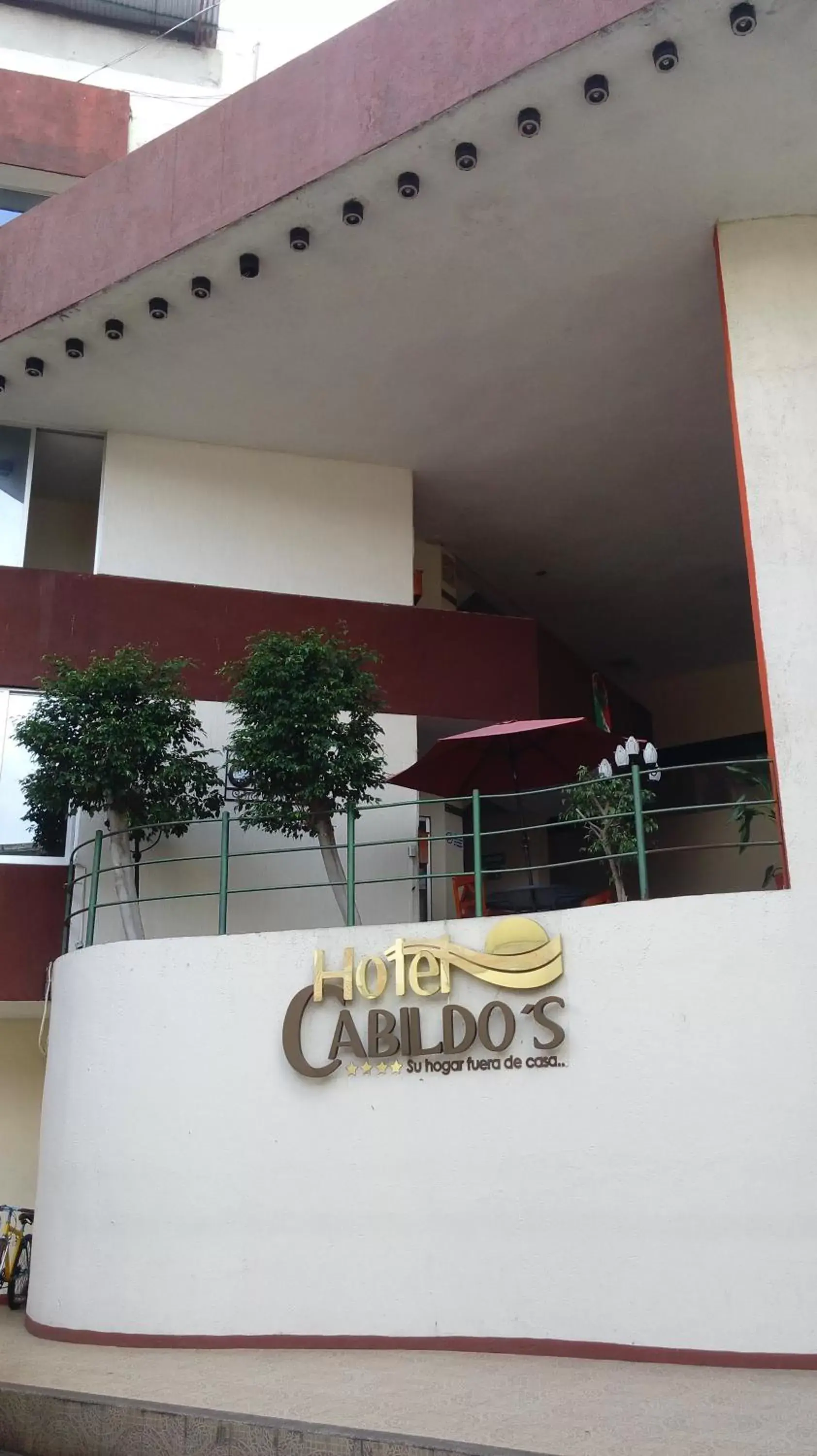 View (from property/room), Property Logo/Sign in Hotel Cabildos