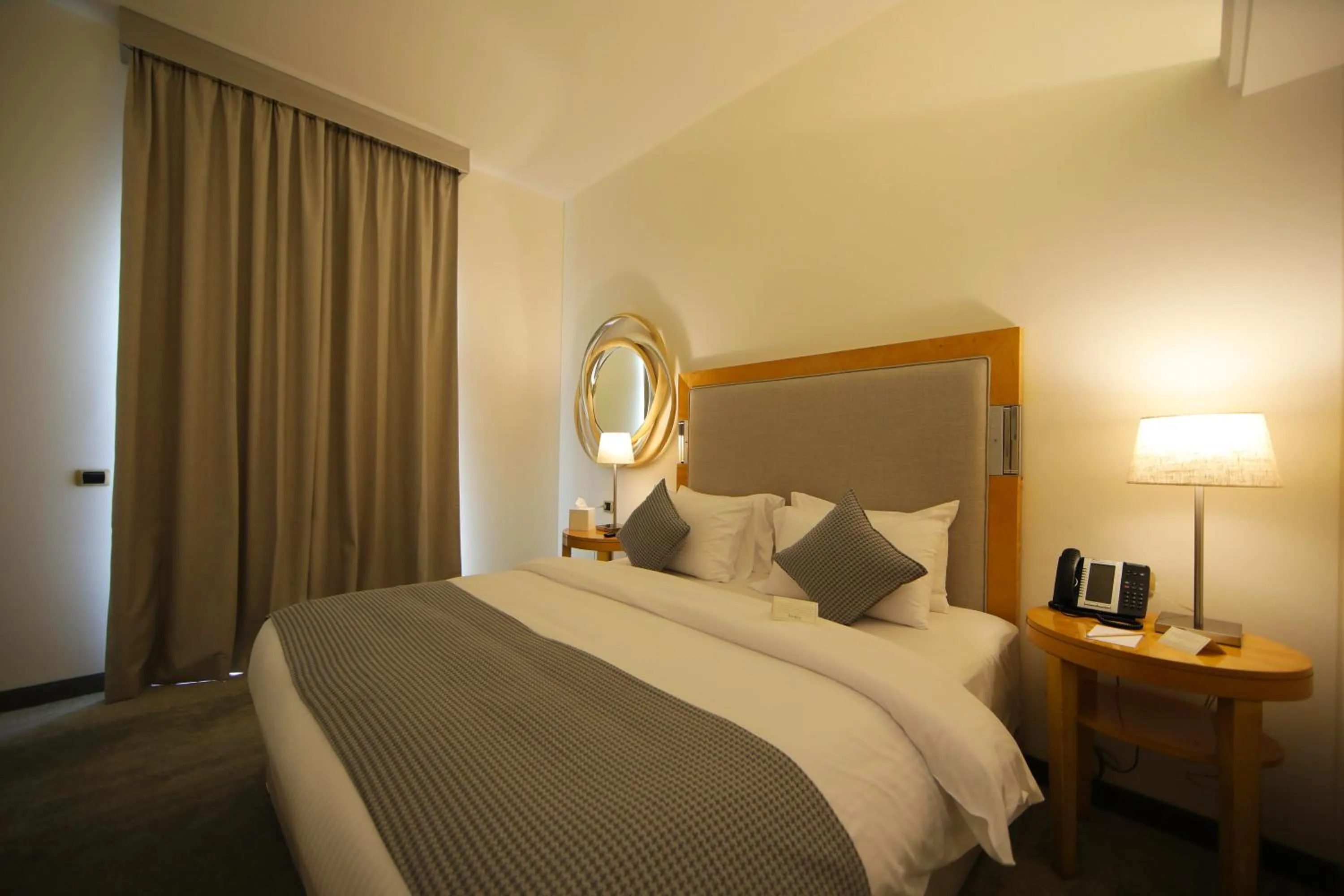 Bedroom, Bed in Riviera Hotel and Beach Lounge, Beirut