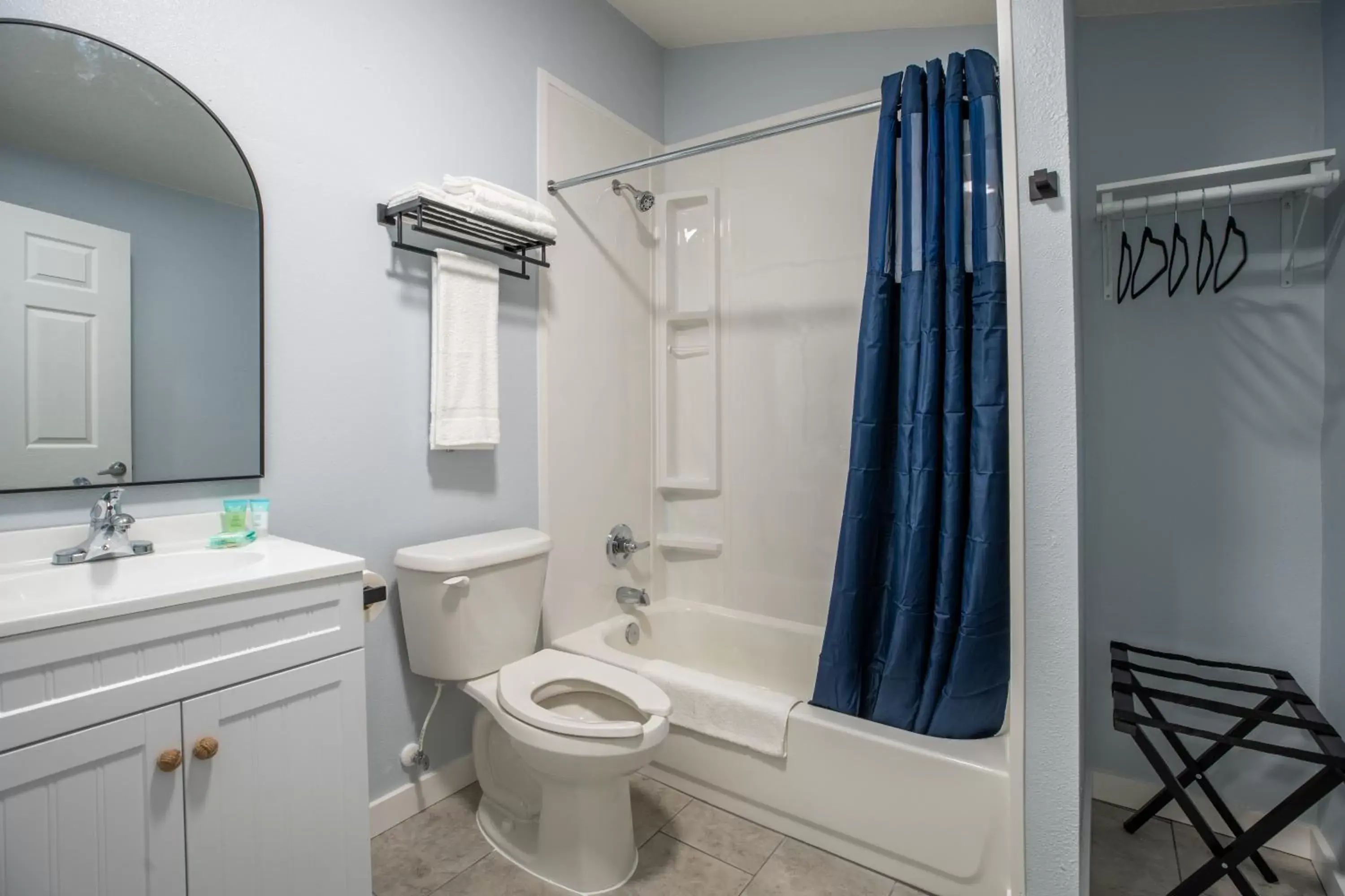 Bathroom in Salt Air Inn & Suites