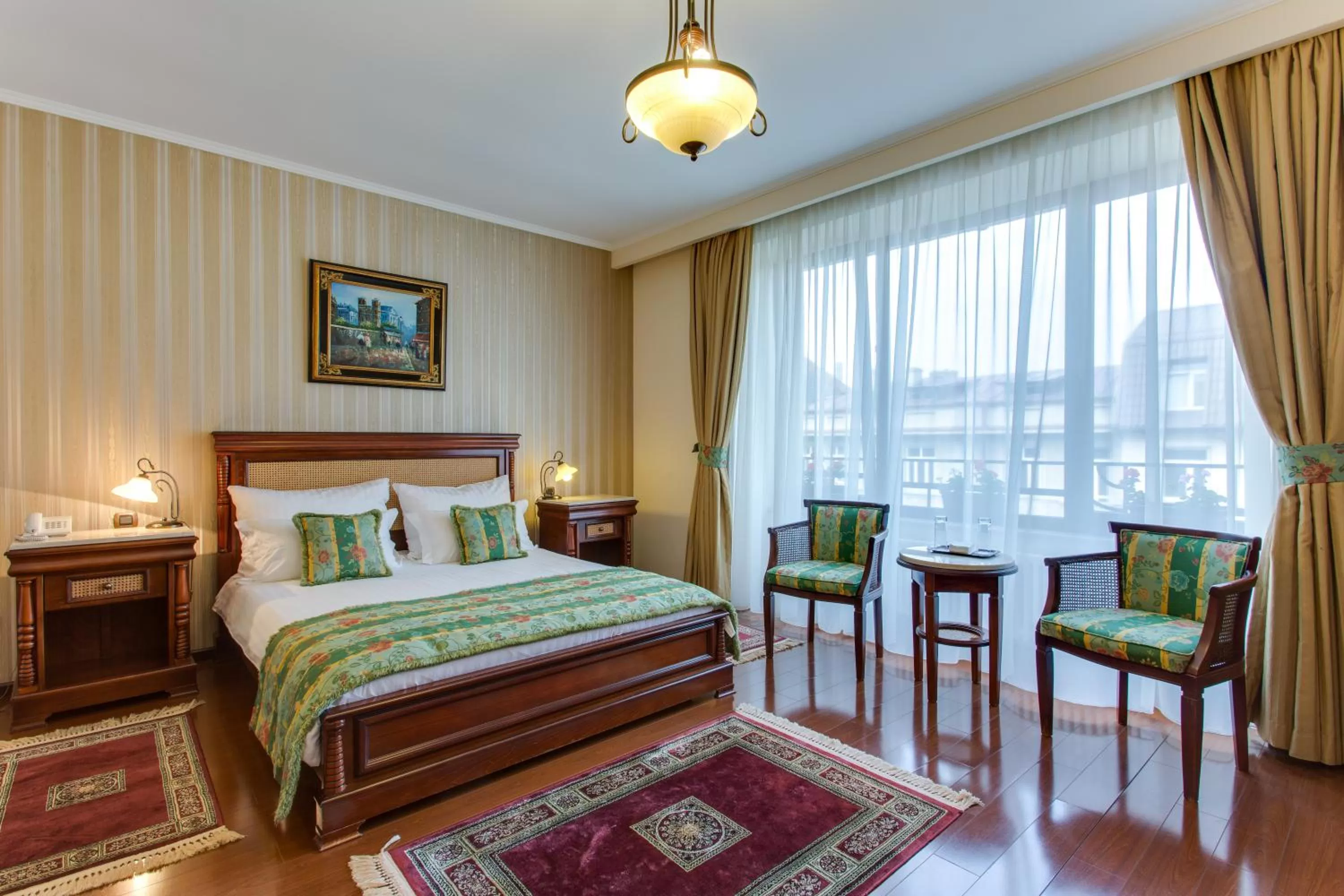 Bed in Vila Paris Boutique Hotel