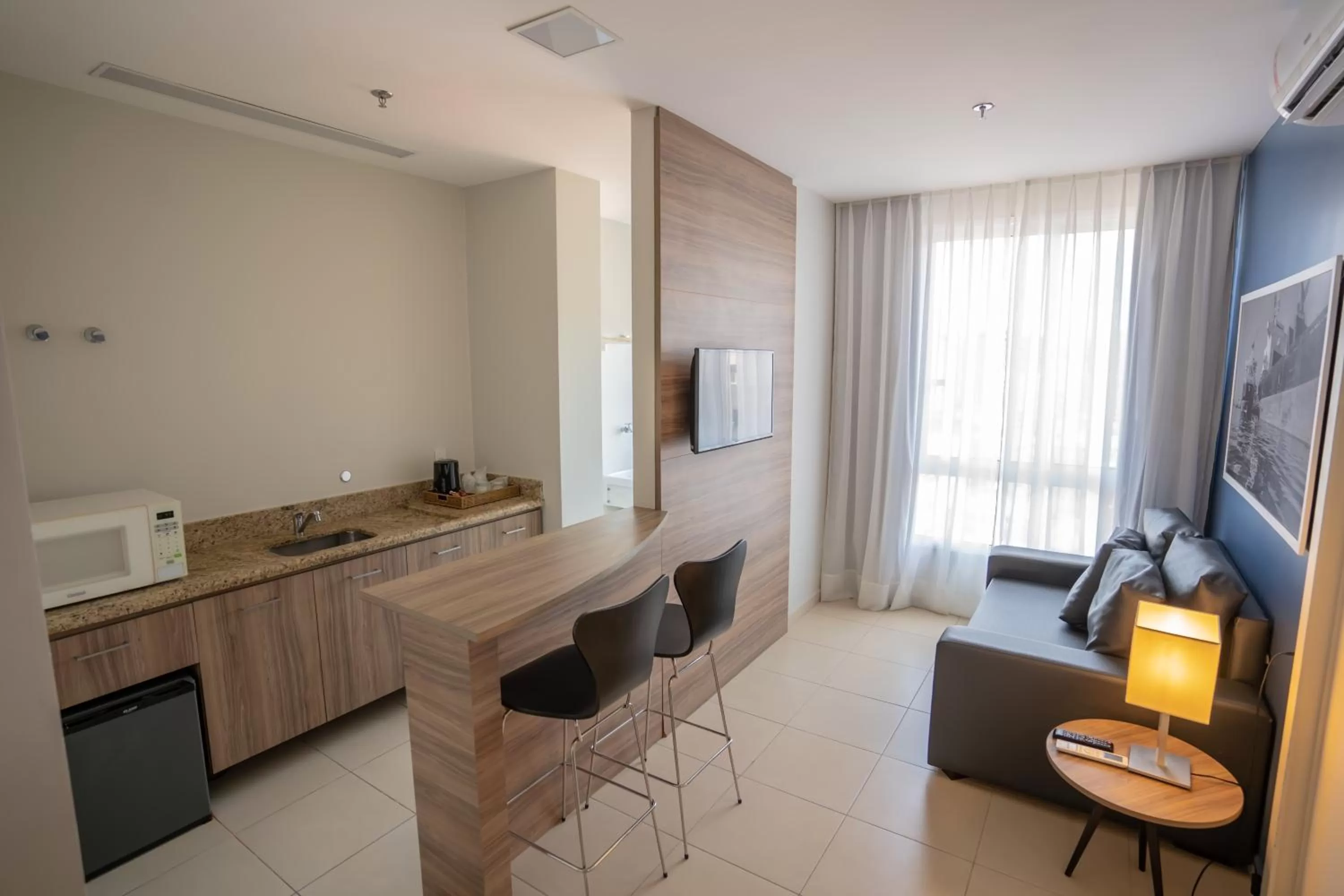 Living room in Comfort Hotel Santos