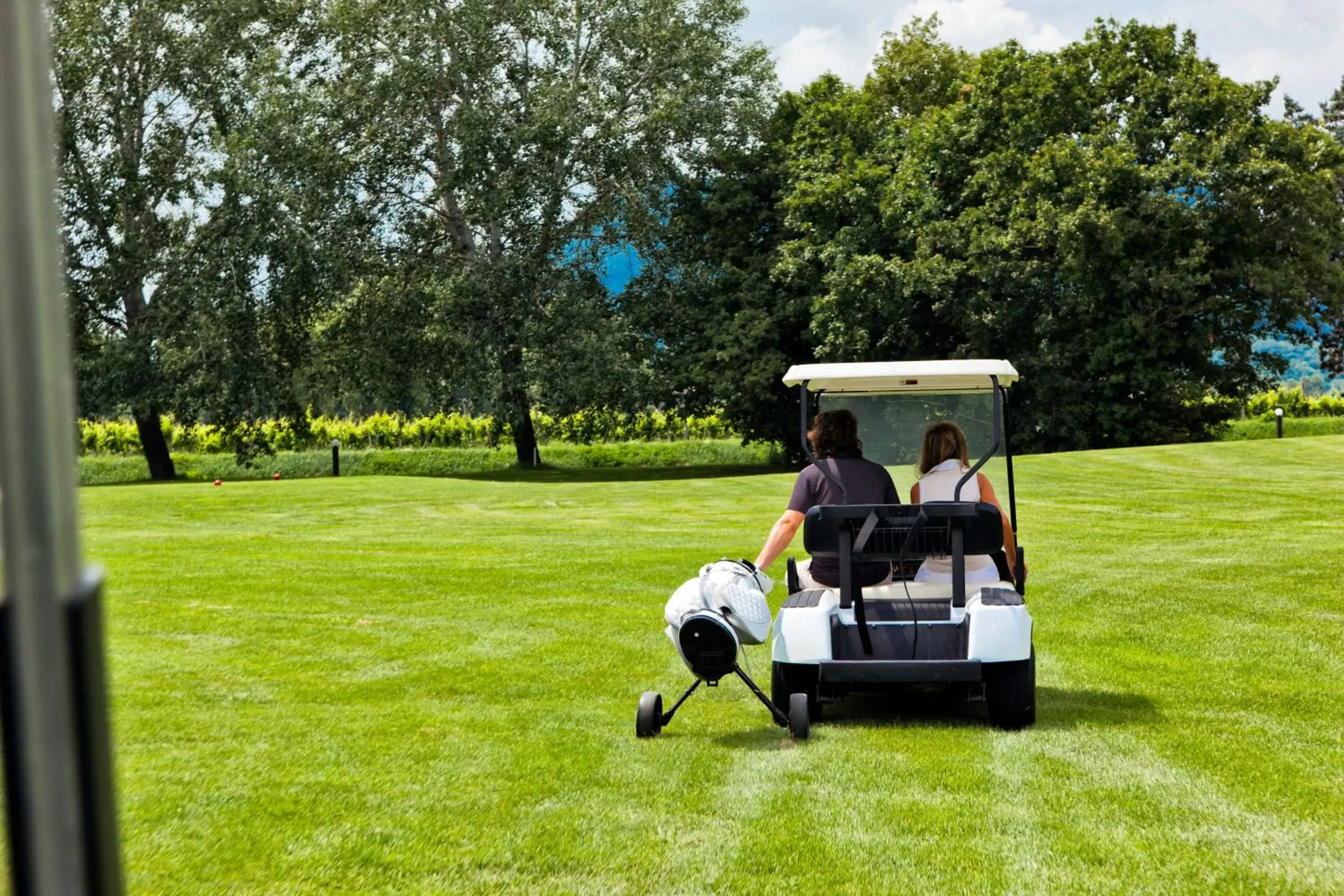 Golfcourse, Garden in Hotel Splendid