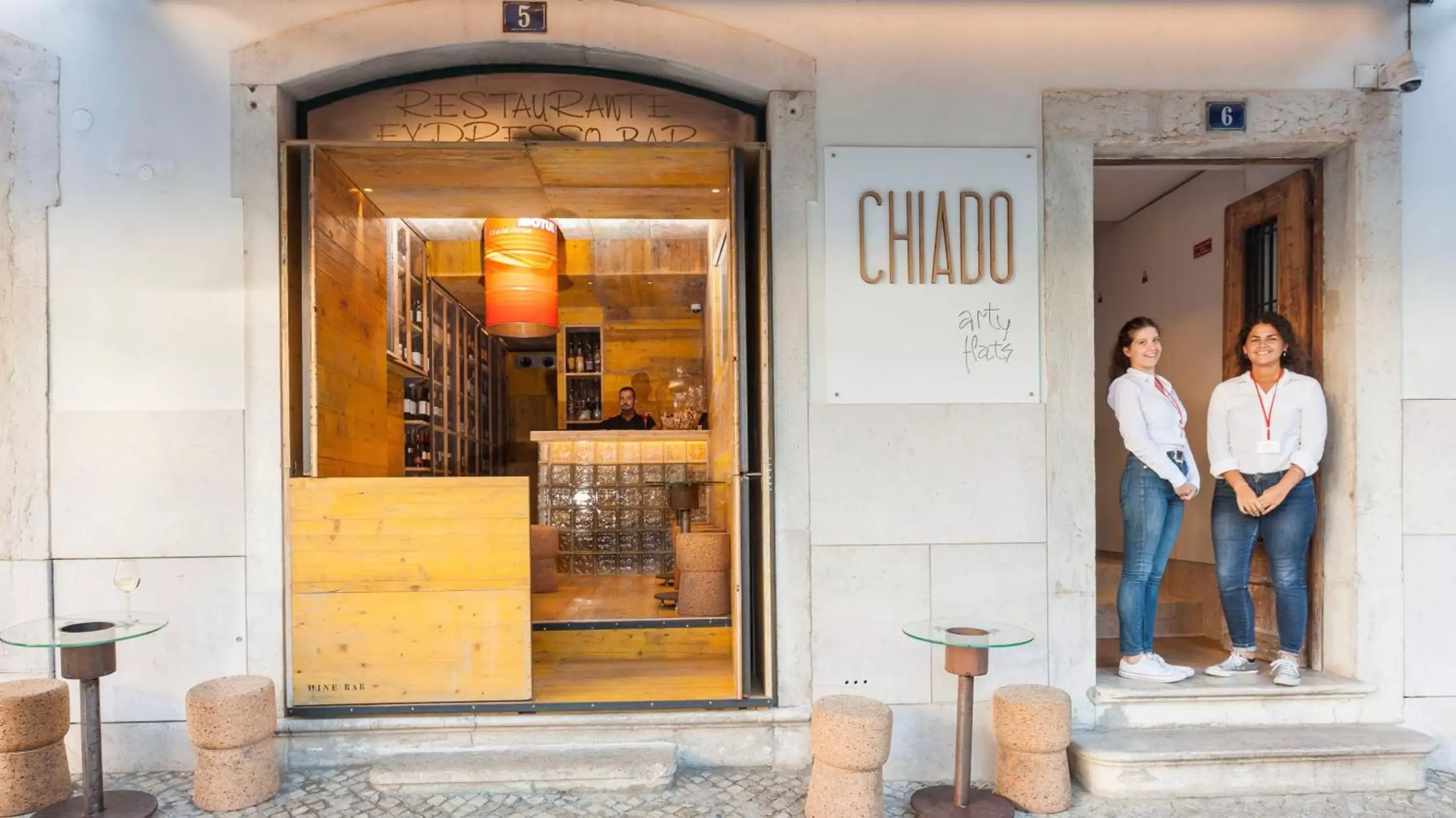 Facade/entrance in Chiado Arty Flats