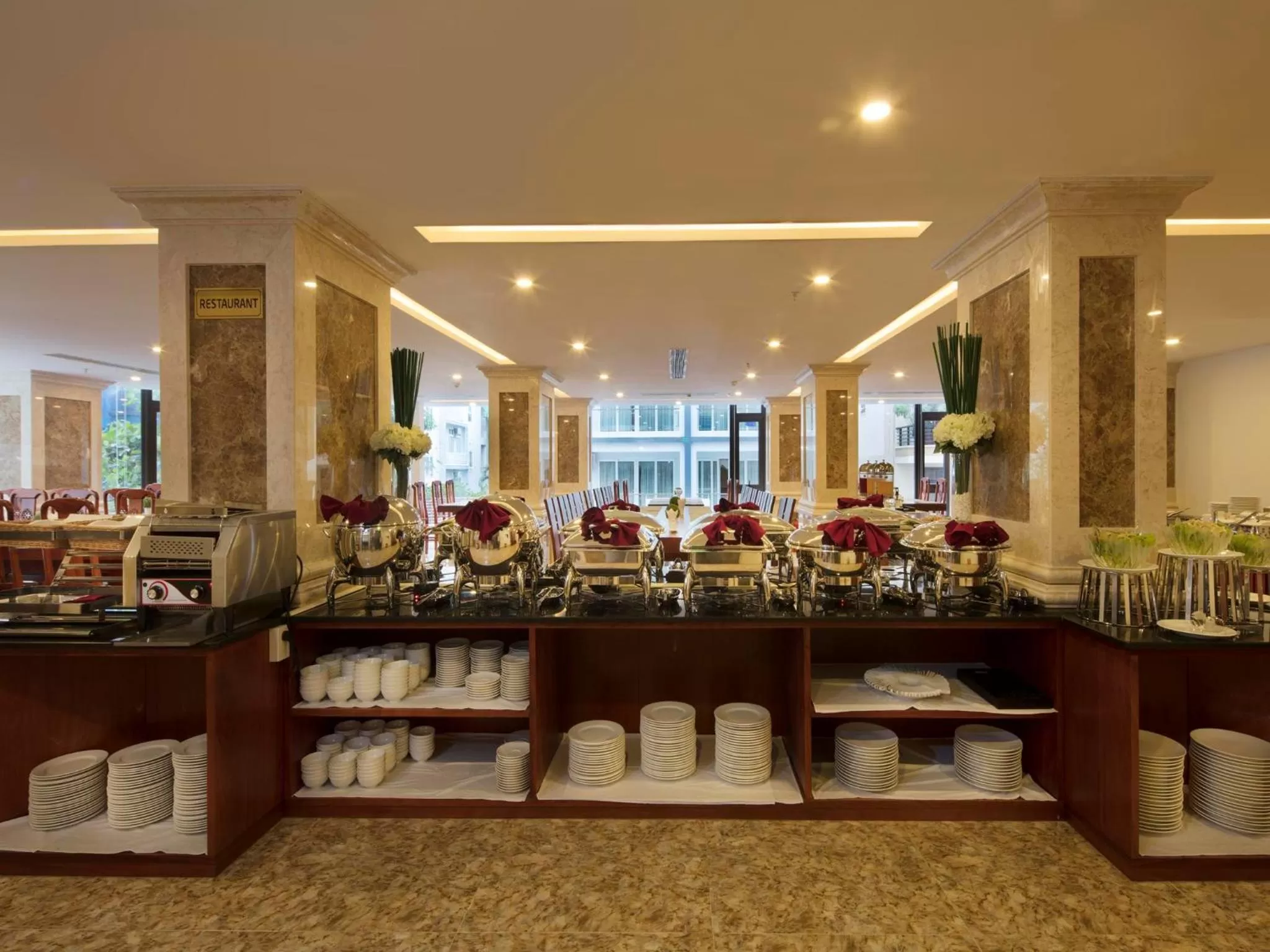 Breakfast in Red Sun Nha Trang Hotel