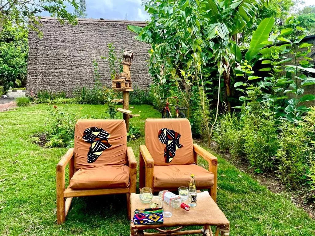 Garden in Charming Eco-Homestay near Kilimanjaro International Airport