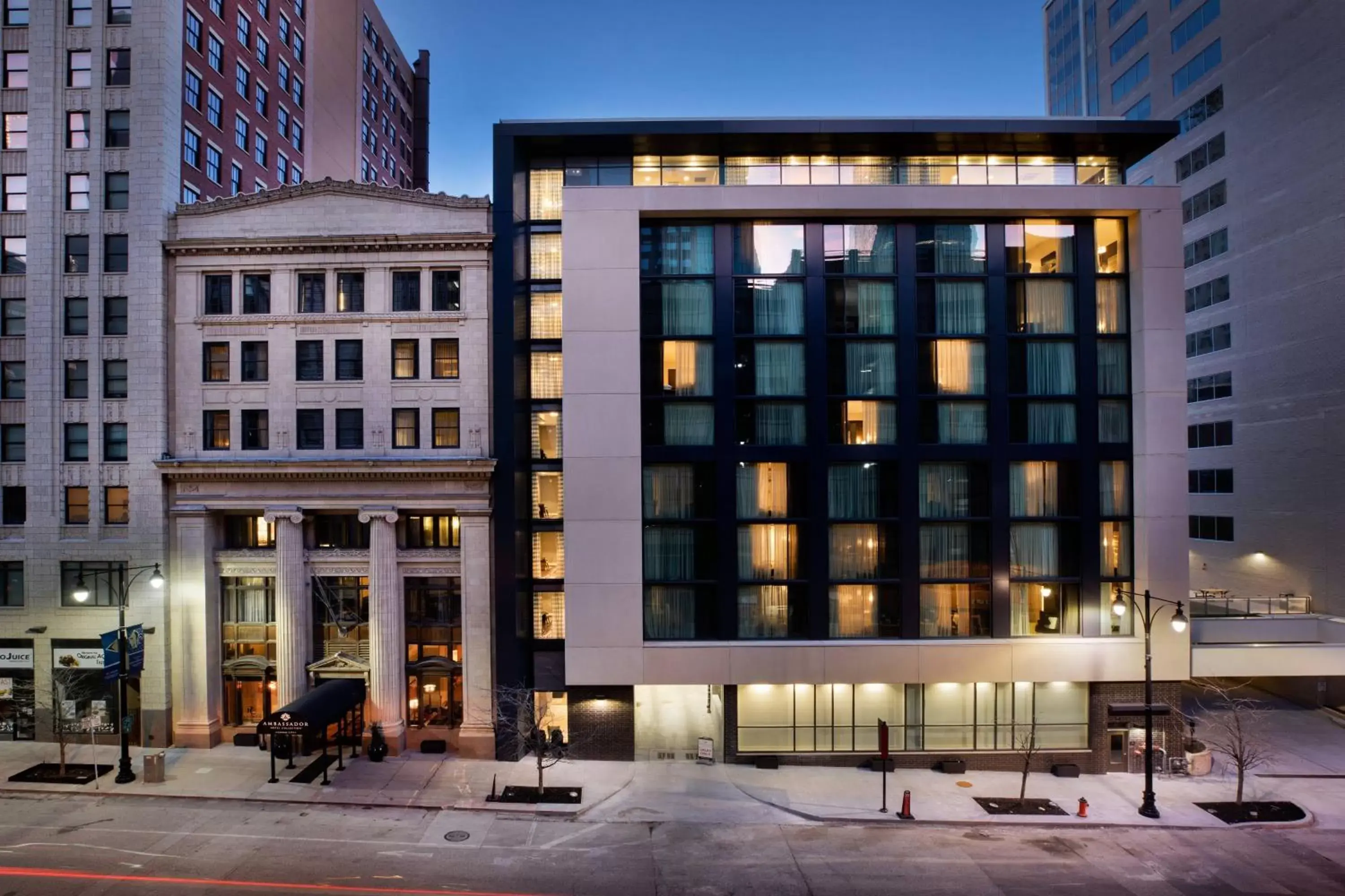 Property Building in Ambassador Hotel Kansas City, Autograph Collection