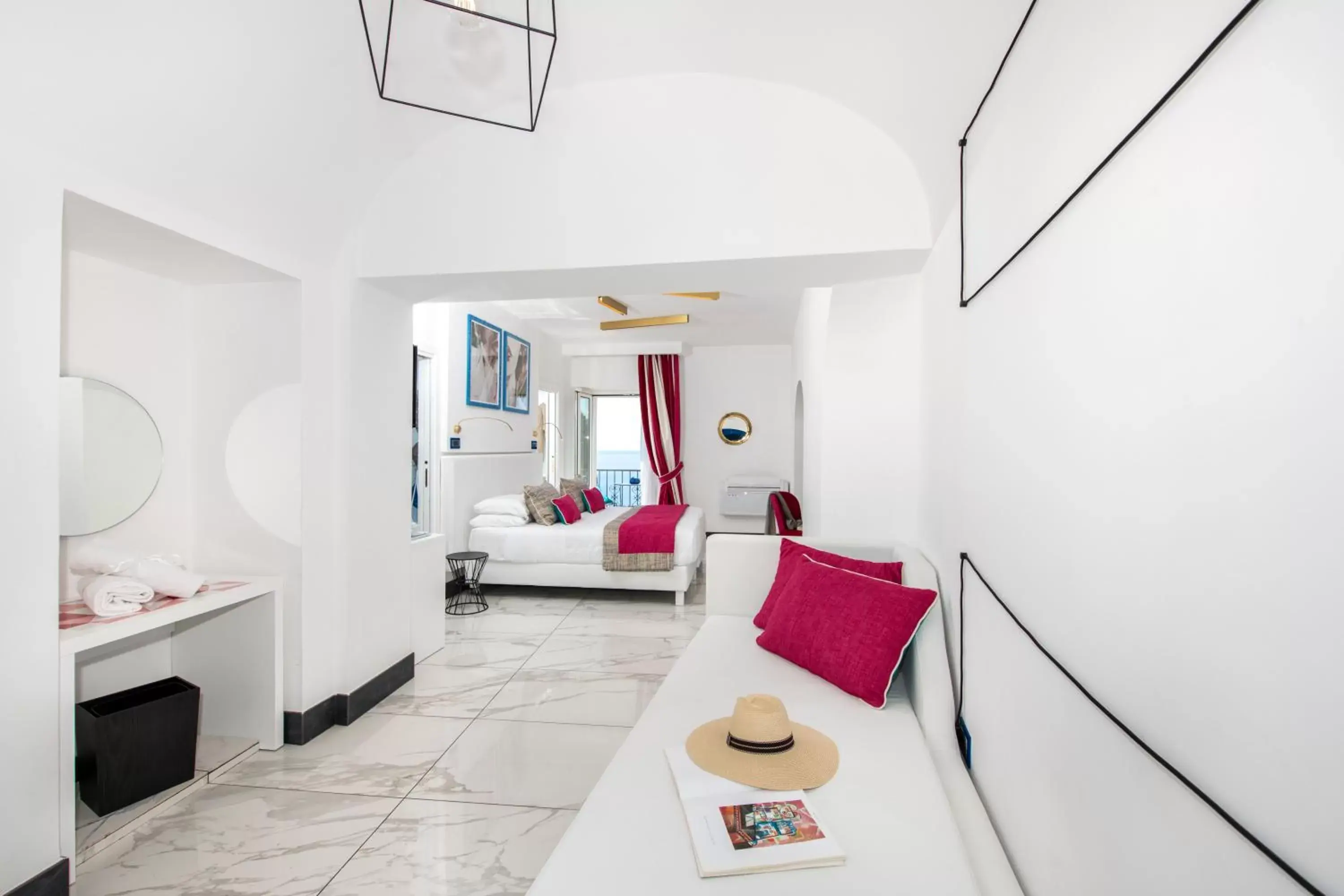 Photo of the whole room, Bed in Positano Art Hotel Pasitea Photo of the whole room, Bed in Positano Art Hotel Pasitea