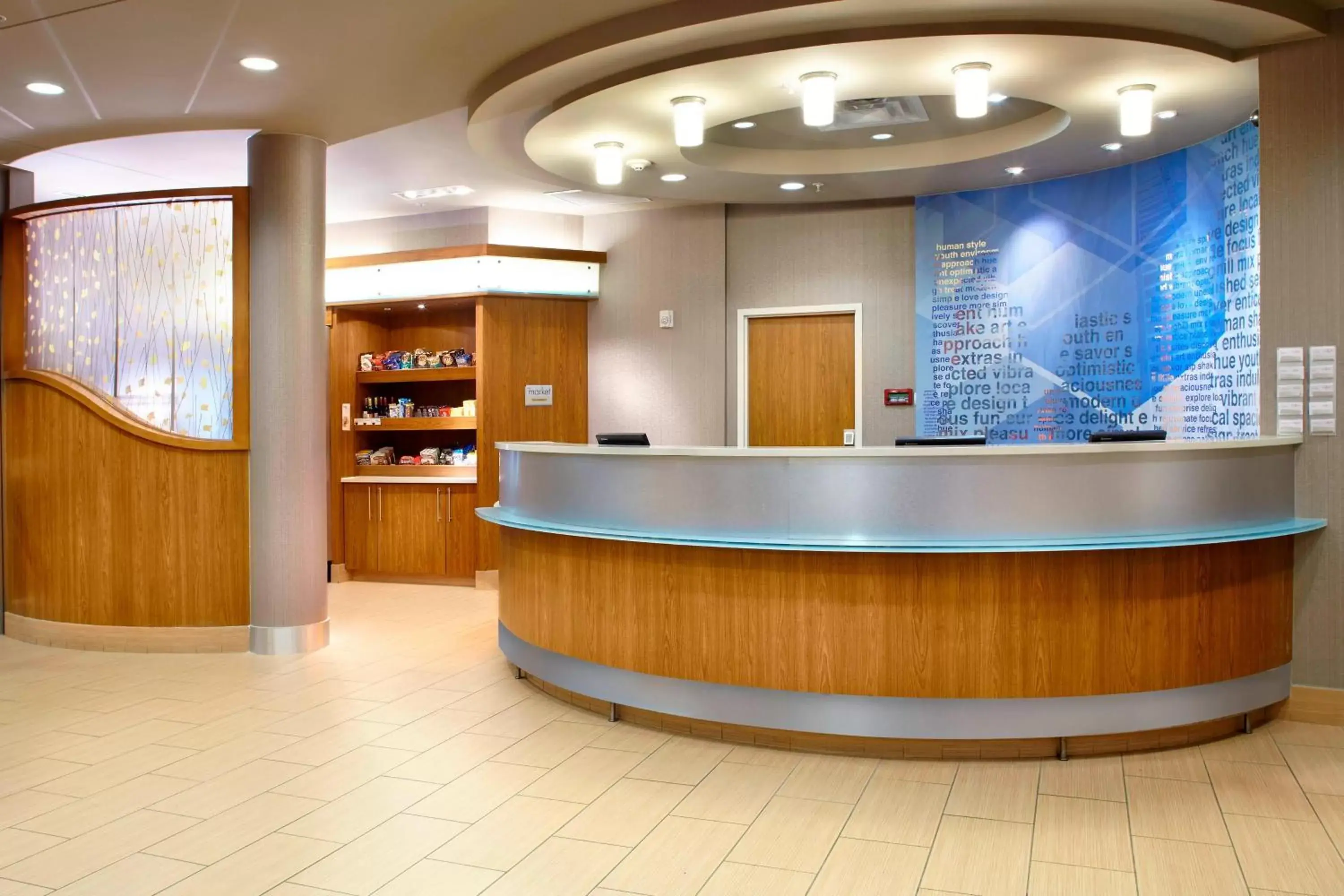 Lobby or reception, Lobby/Reception in SpringHill Suites Houston Intercontinental Airport