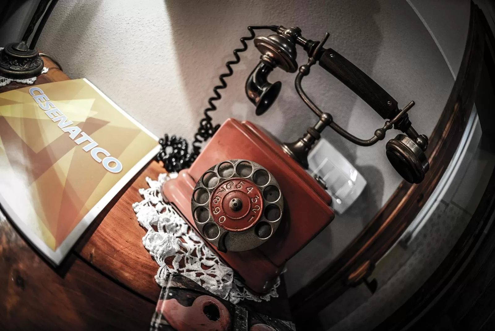 Decorative detail in Locanda Antico Casale Cesenatico