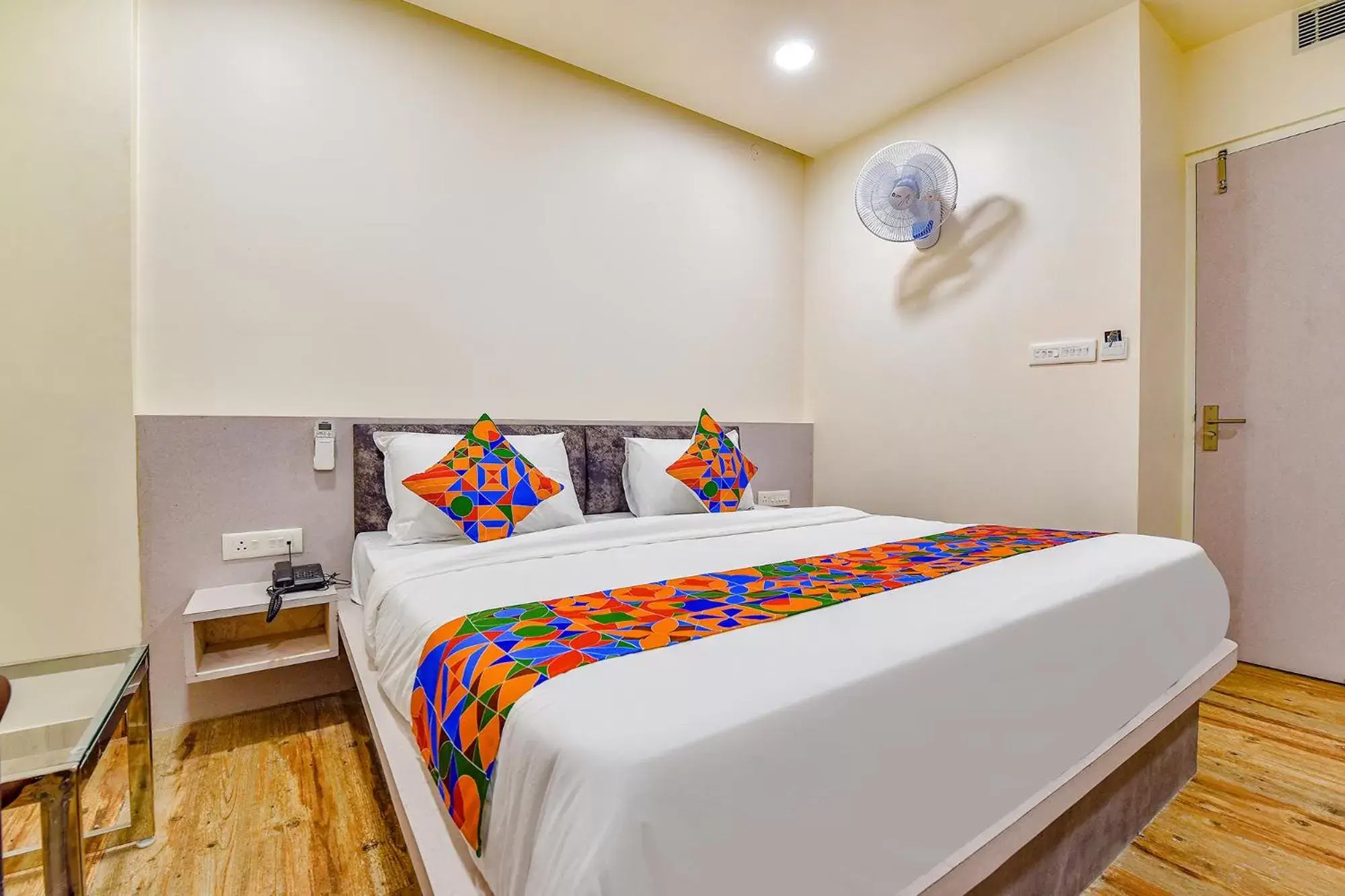 Bed in FabHotel Prime Rudra Bed in FabHotel Prime Rudra