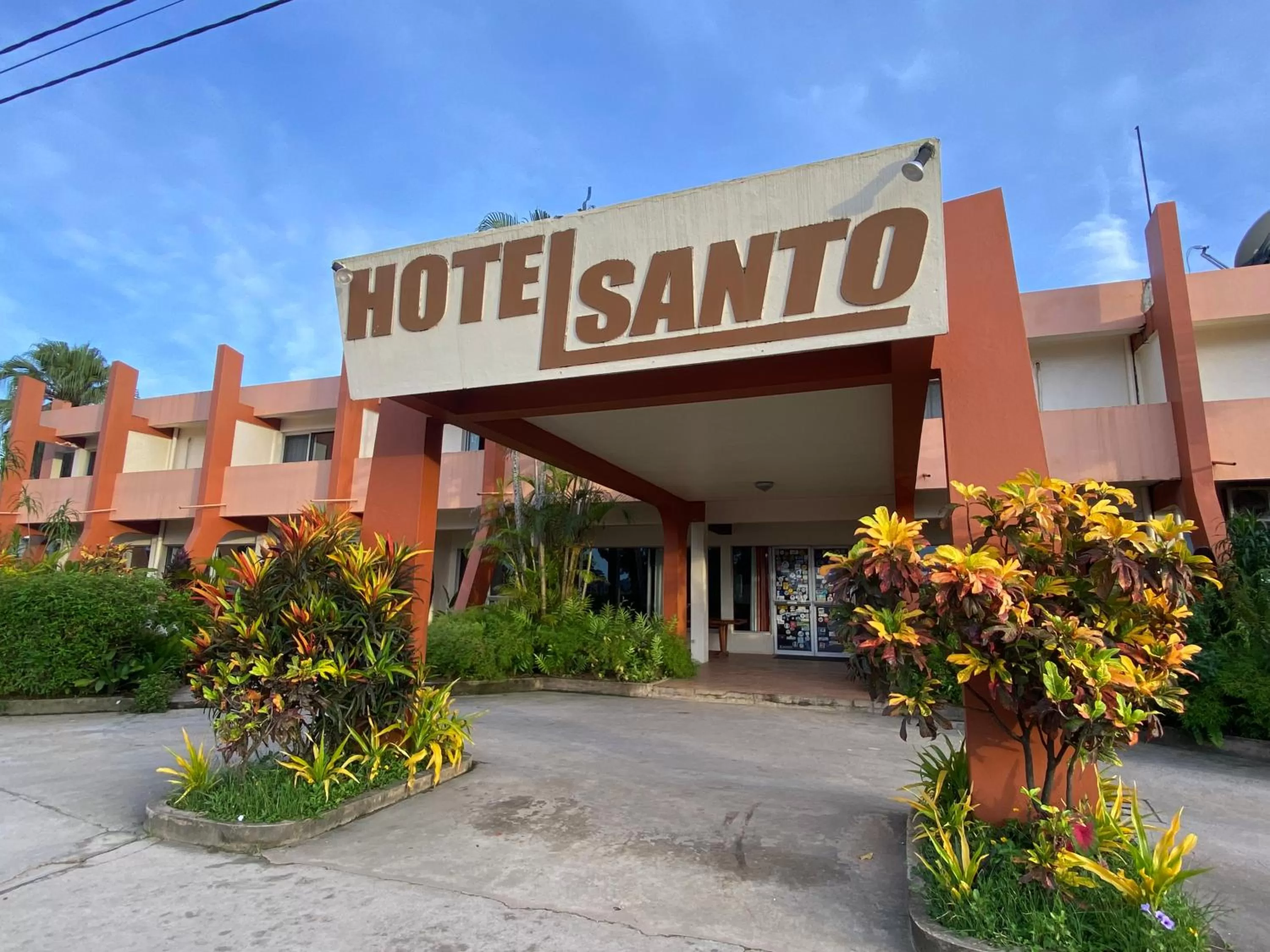 Property building in Hotel Santo Vanuatu