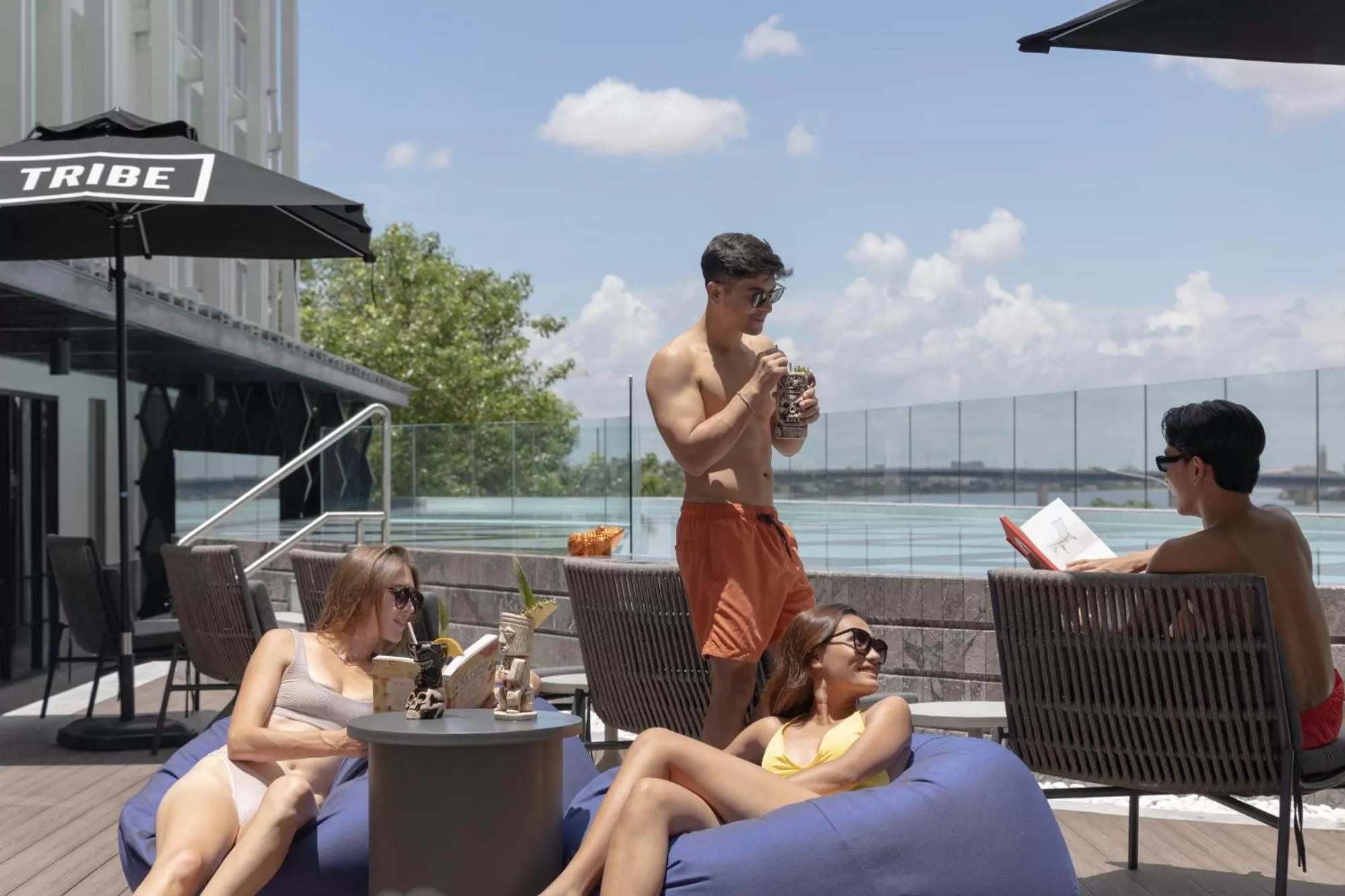 People in TRIBE Phnom Penh Post Office