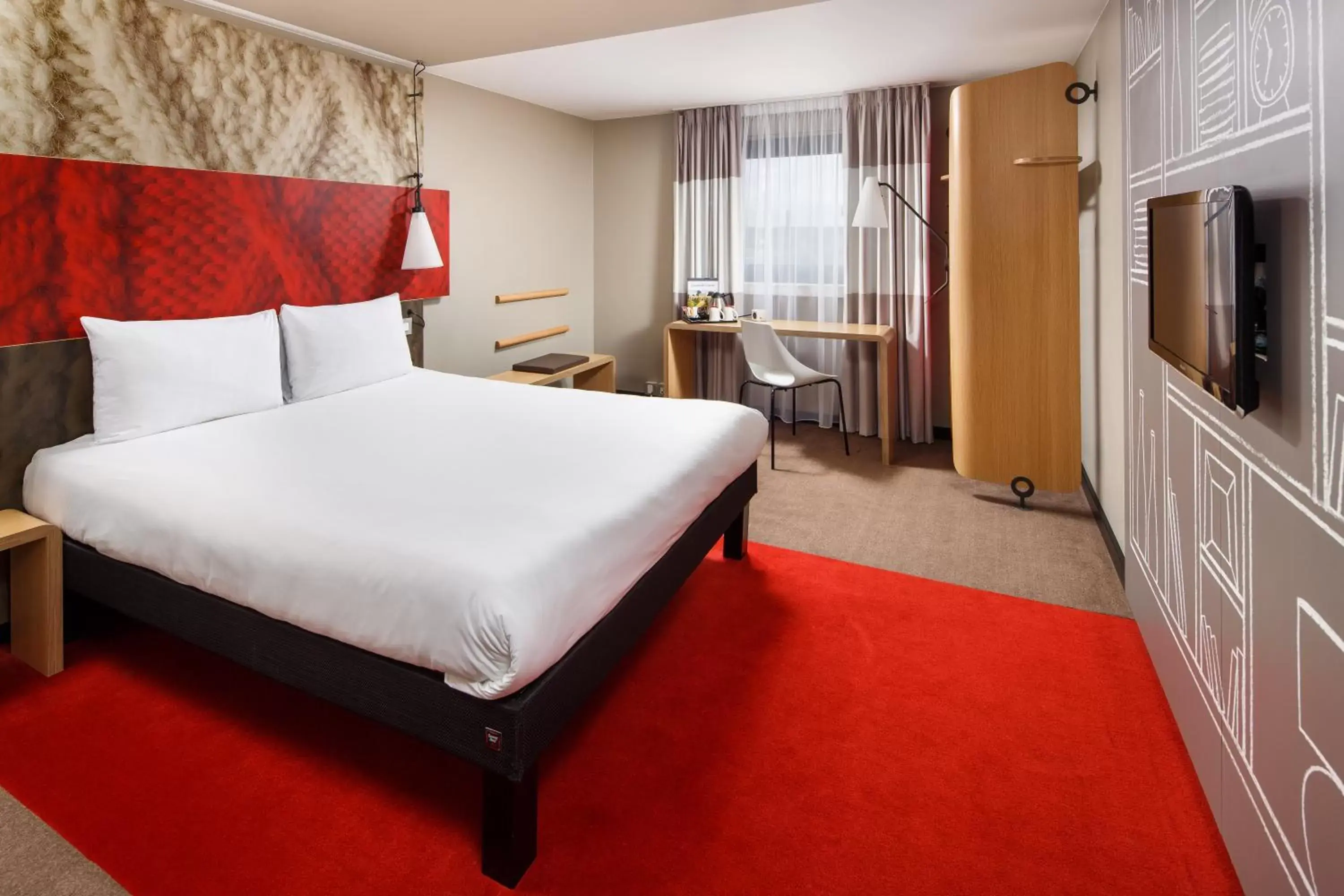Bed in ibis Hotel Northampton Centre