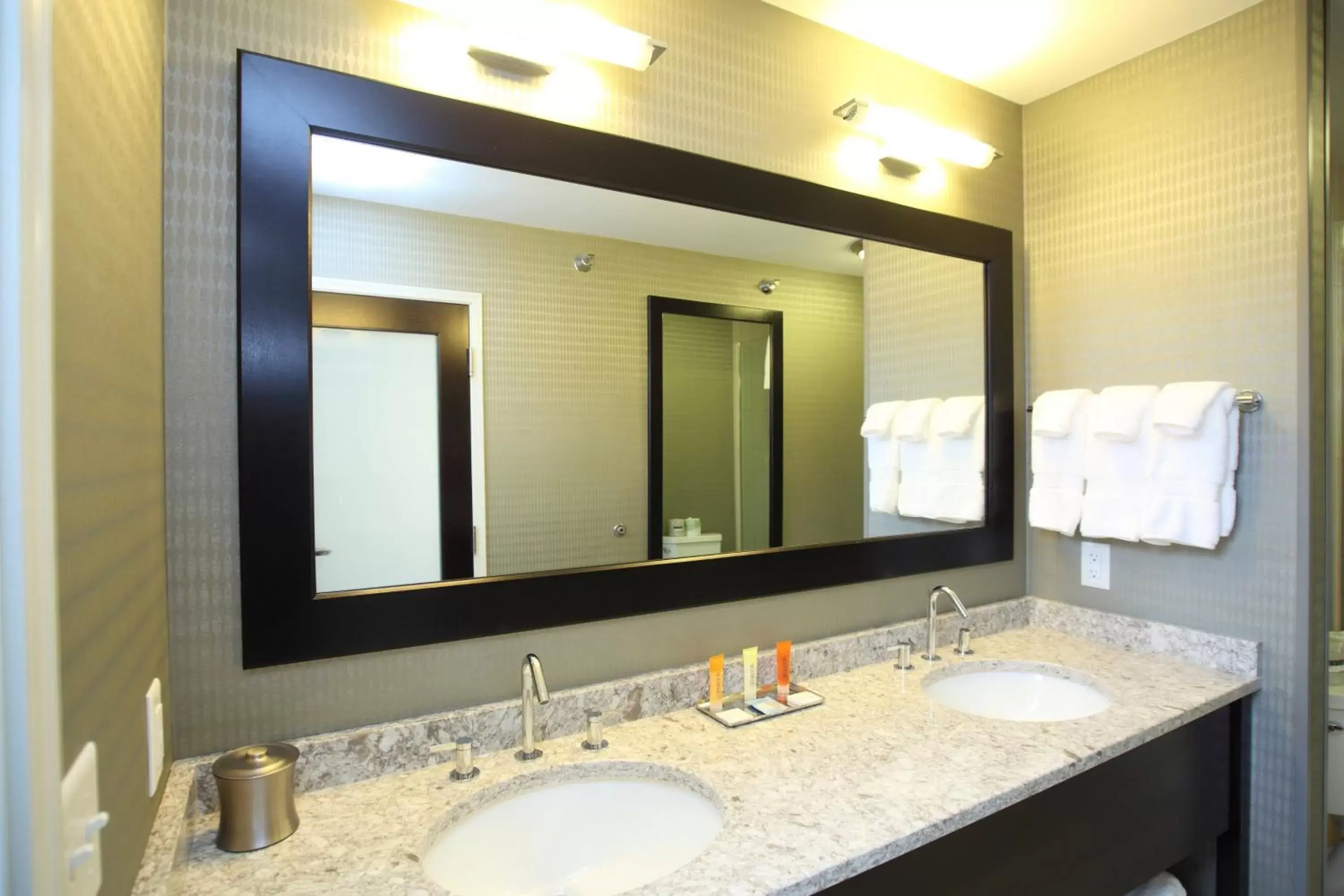 Bedroom, Bathroom in Holiday Inn & Suites Duluth-Downtown, an IHG Hotel