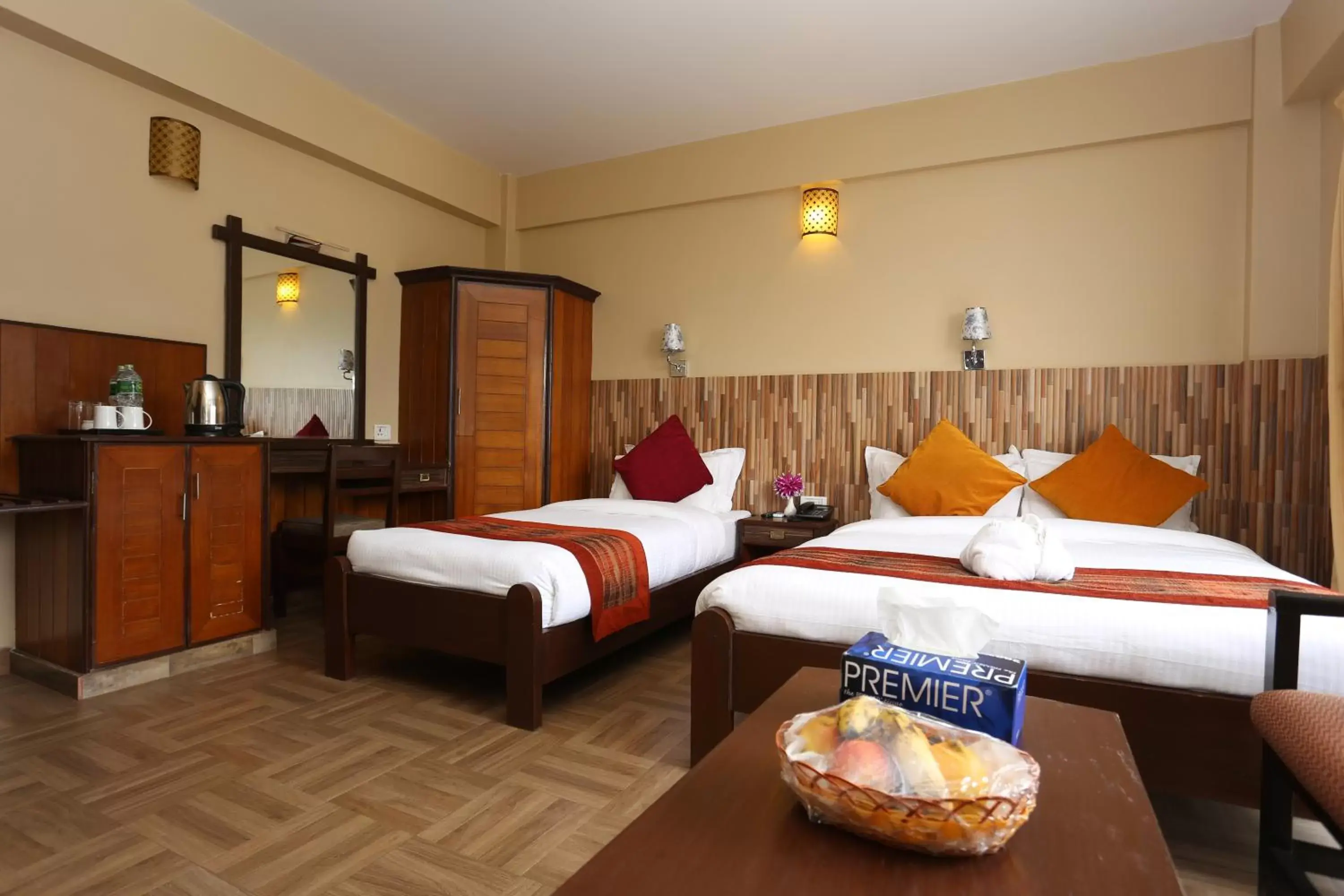 Bedroom, Bed in Pokhara Choice Inn