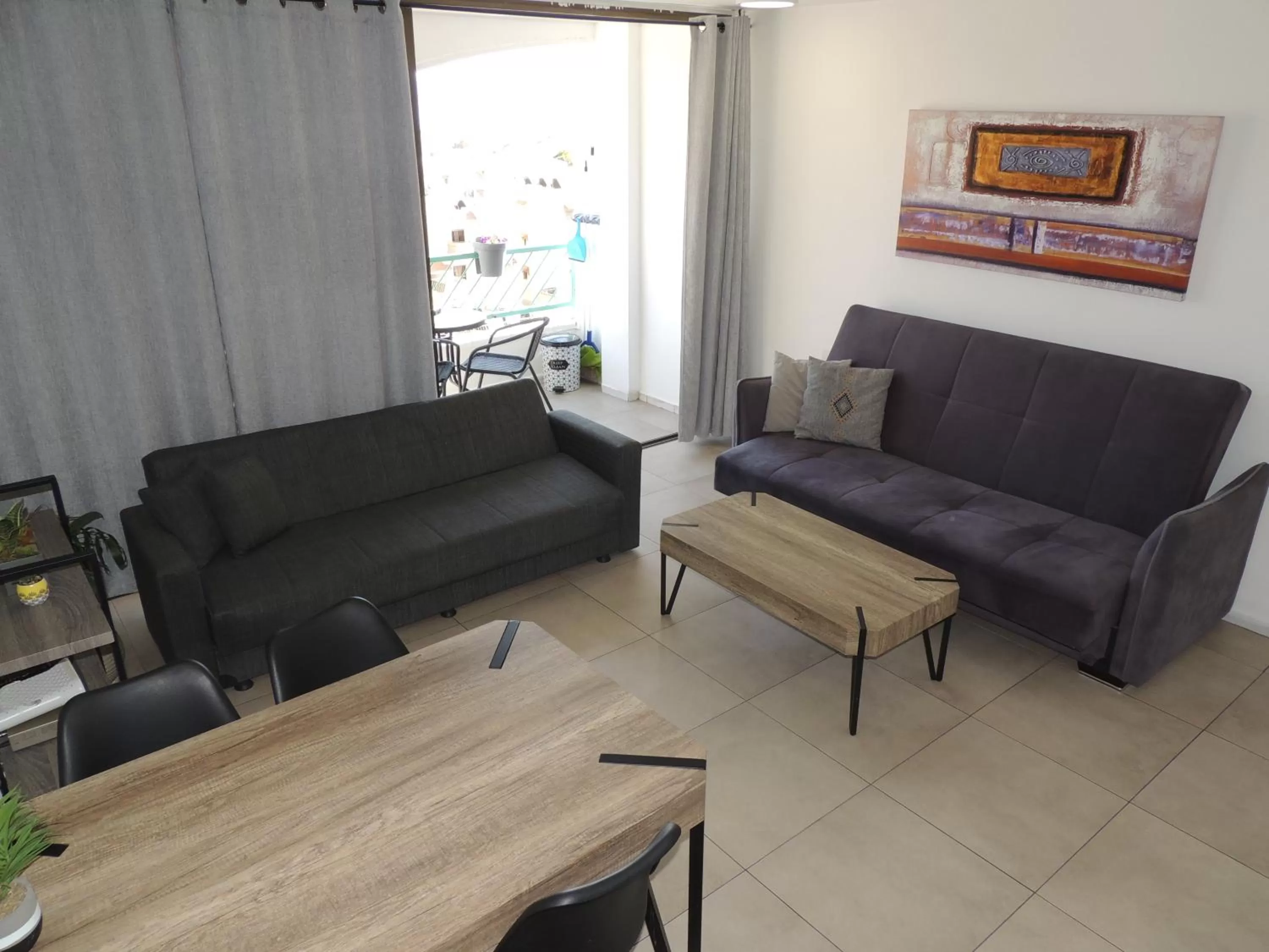 Living room, Seating Area in Lev Eilat Suites