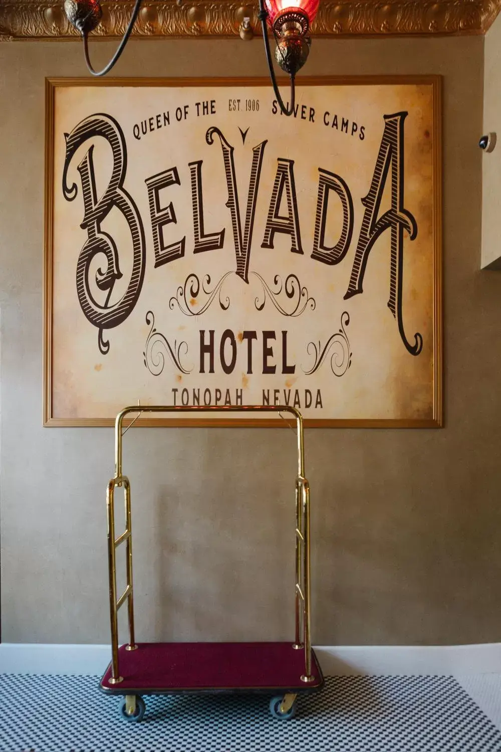 Decorative detail in Belvada Hotel