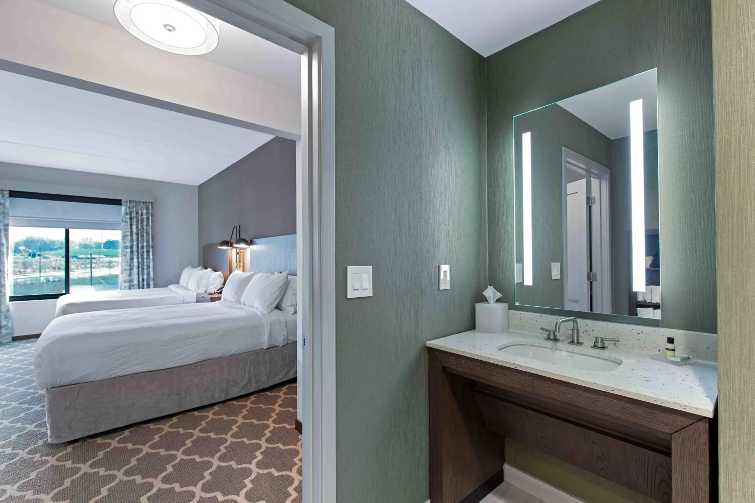 Bedroom, Bathroom in Residence Inn by Marriott Atlanta Covington