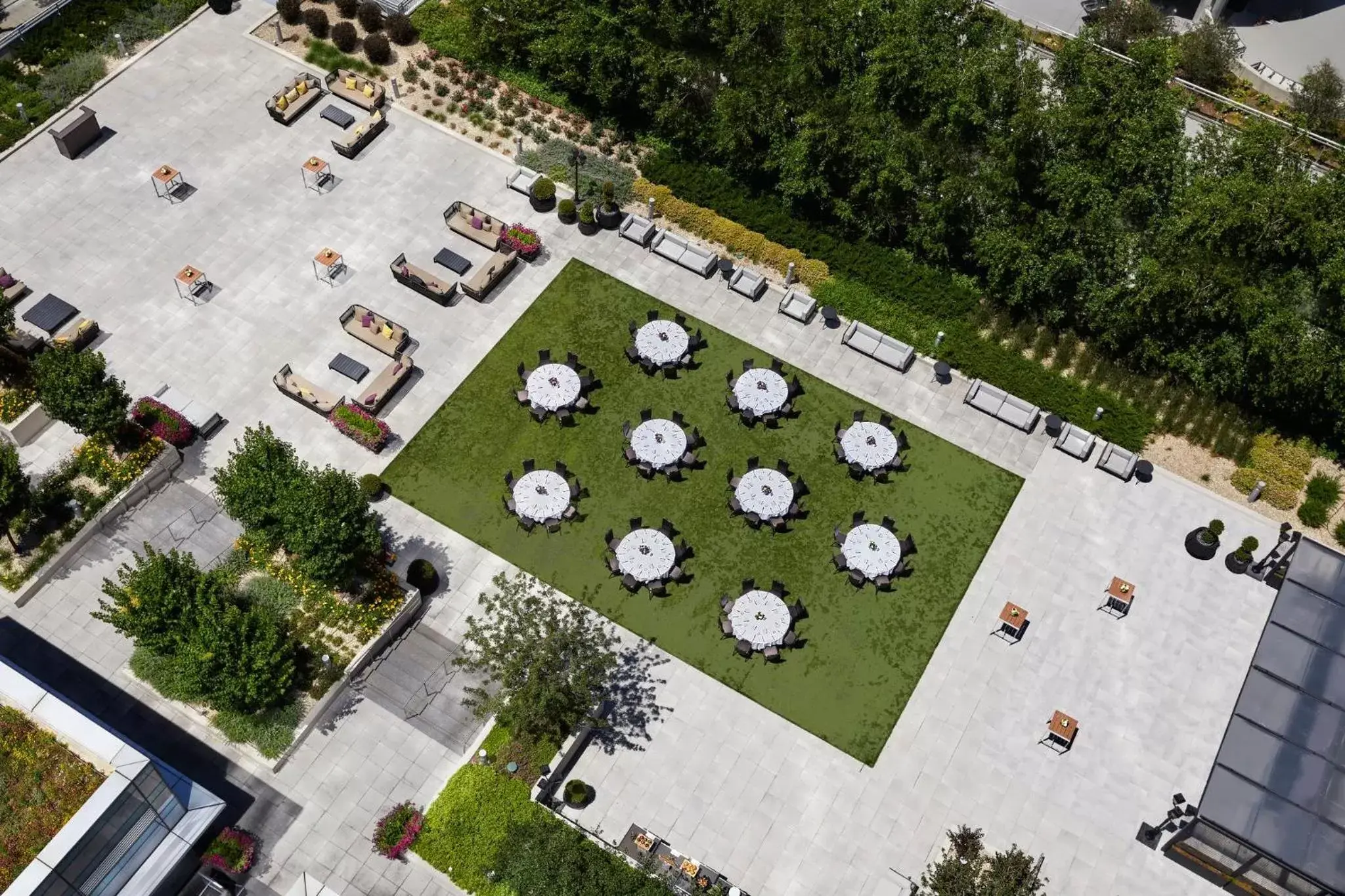 Banquet/Function facilities, Bird's-eye View in Loews Chicago Hotel