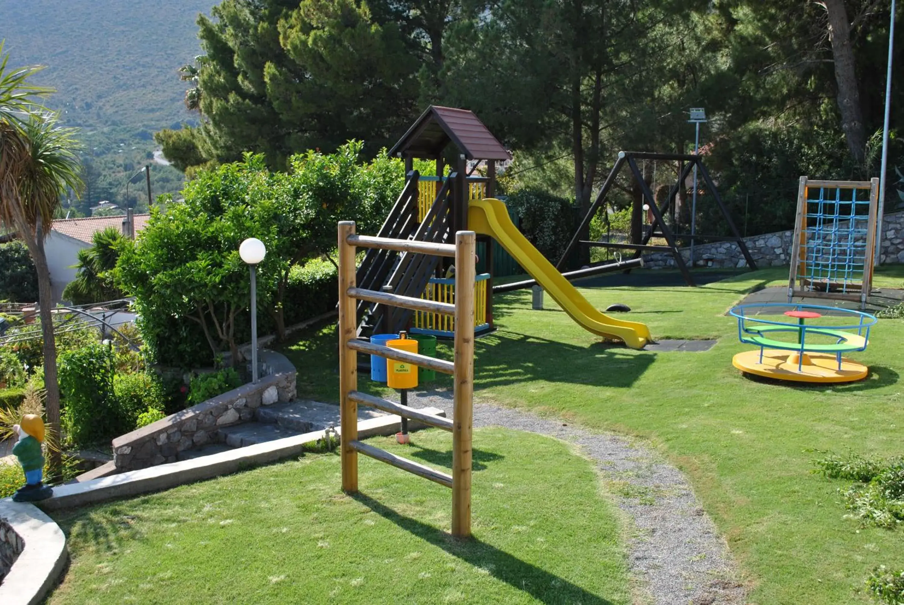 Children play ground, Children's Play Area in Hotel Ristorante Borgo La Tana
