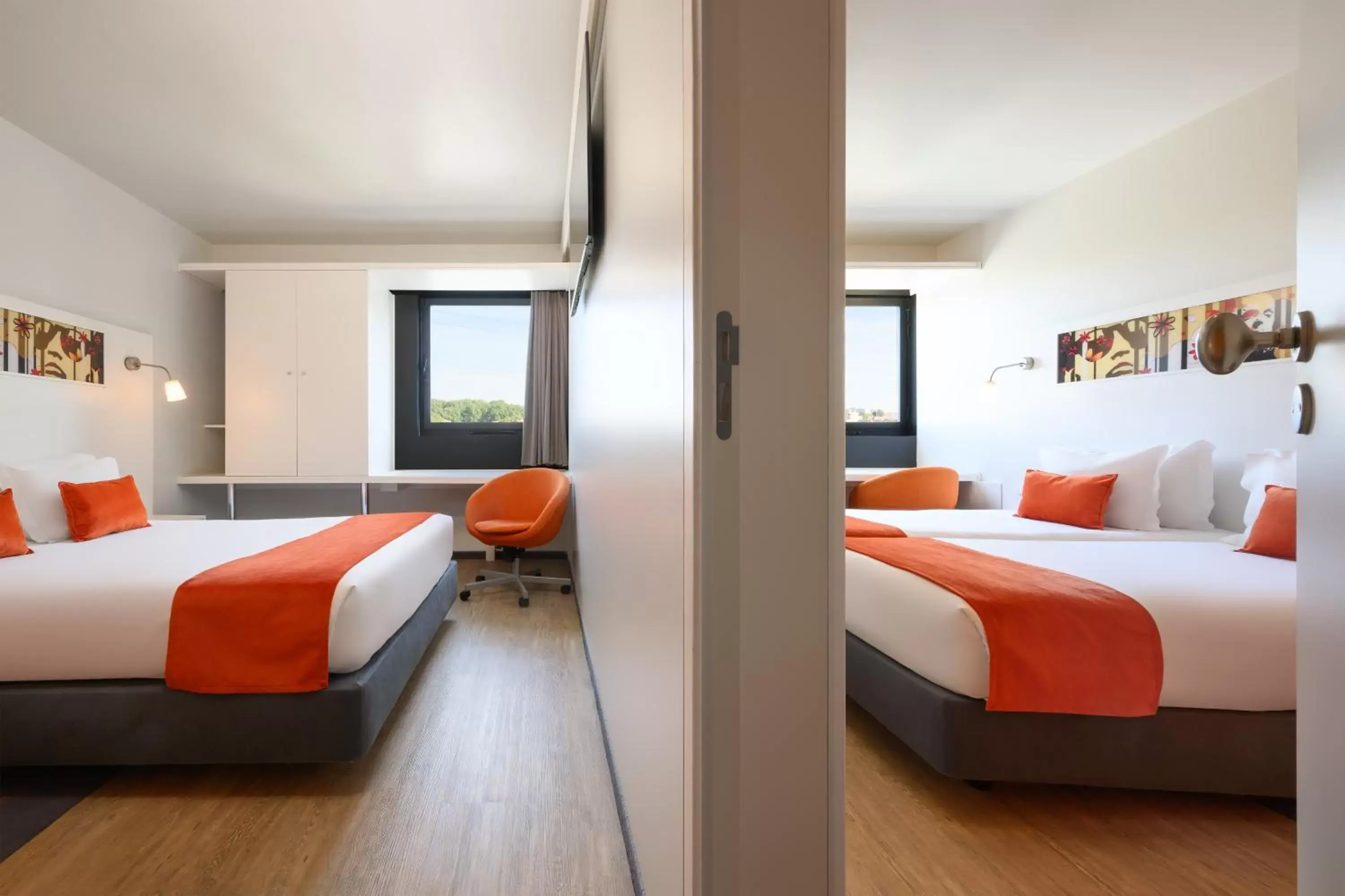 Bedroom, Bed in Star Inn Porto