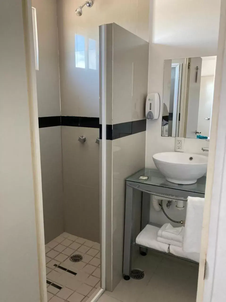 Bathroom in Container Inn