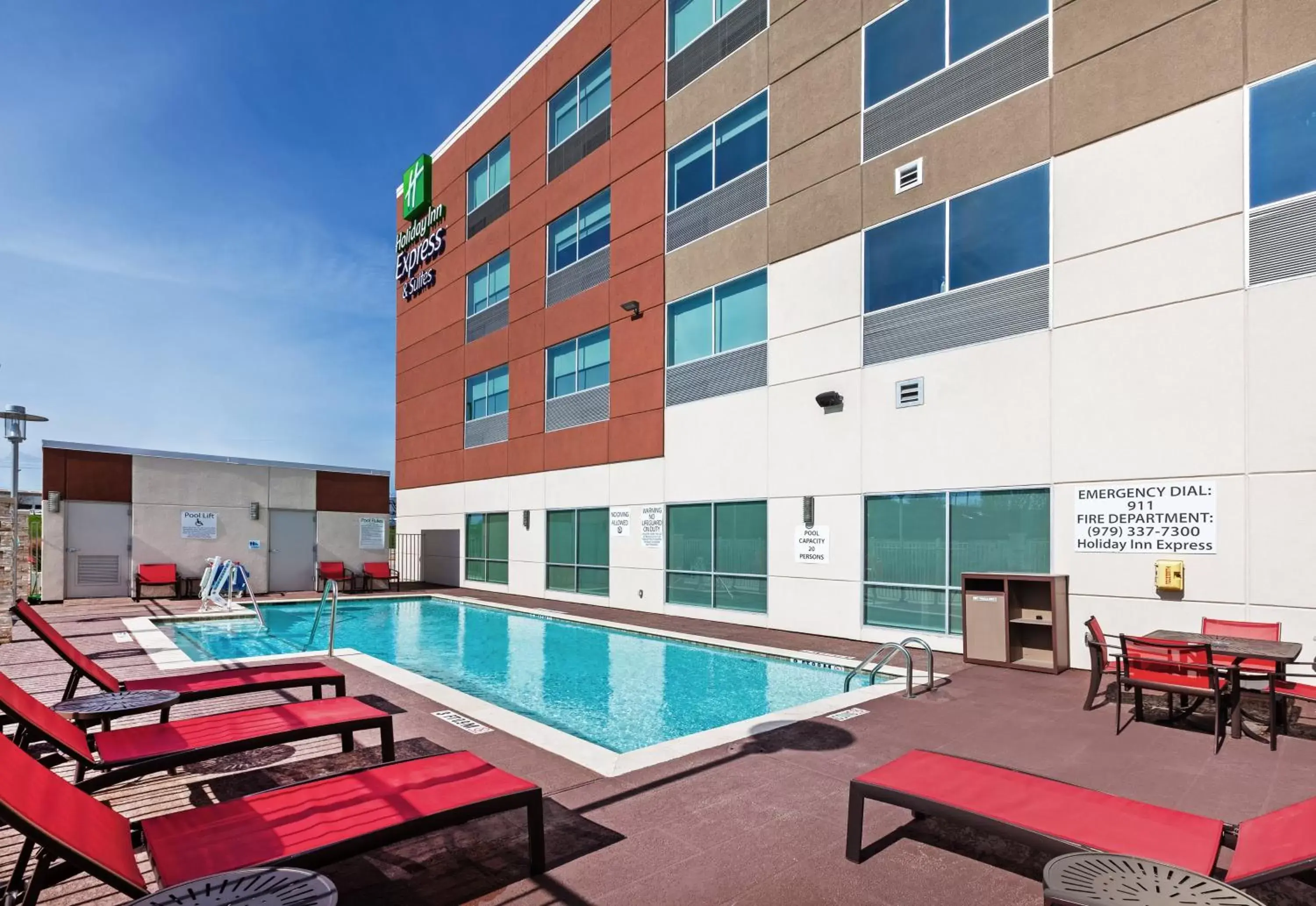 Swimming Pool in Holiday Inn Express & Suites - Brenham South, an IHG Hotel