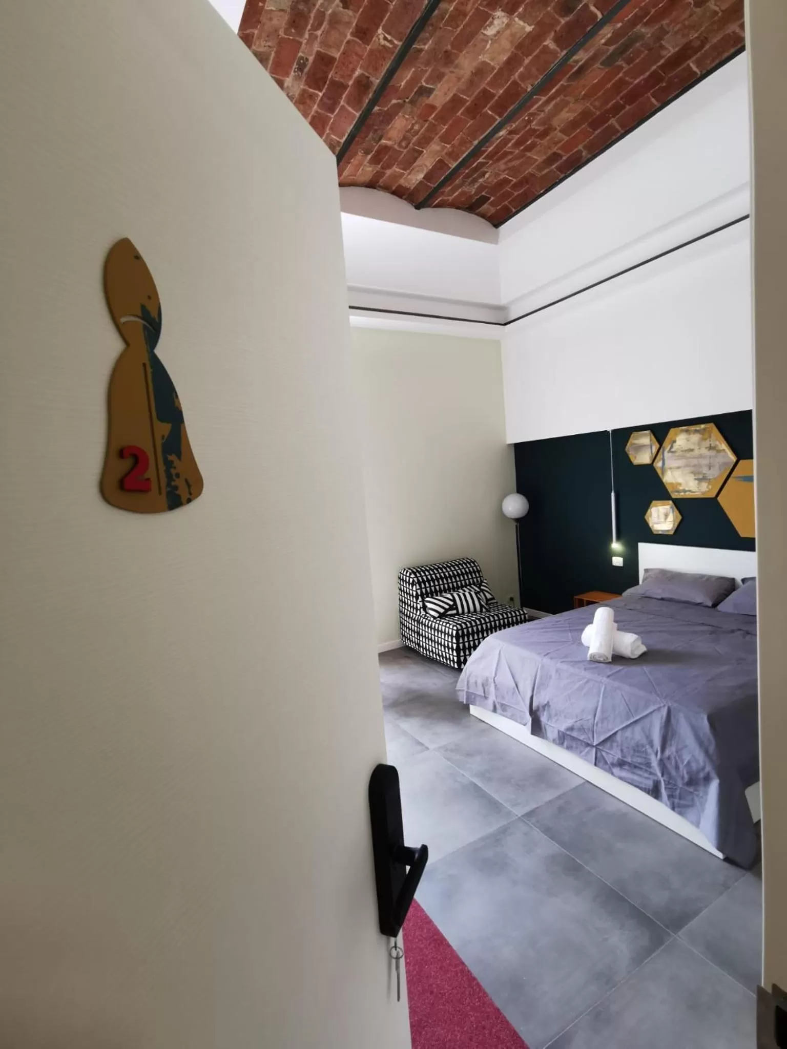 Photo of the whole room, Bed in A I R NaCasaBella Napoli