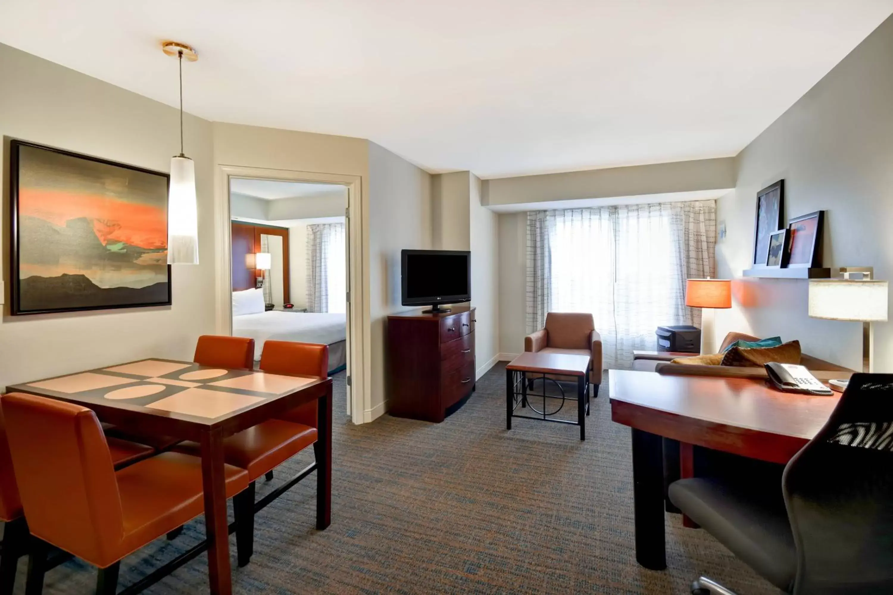 Living room, Dining Area in Residence Inn by Marriott Stillwater