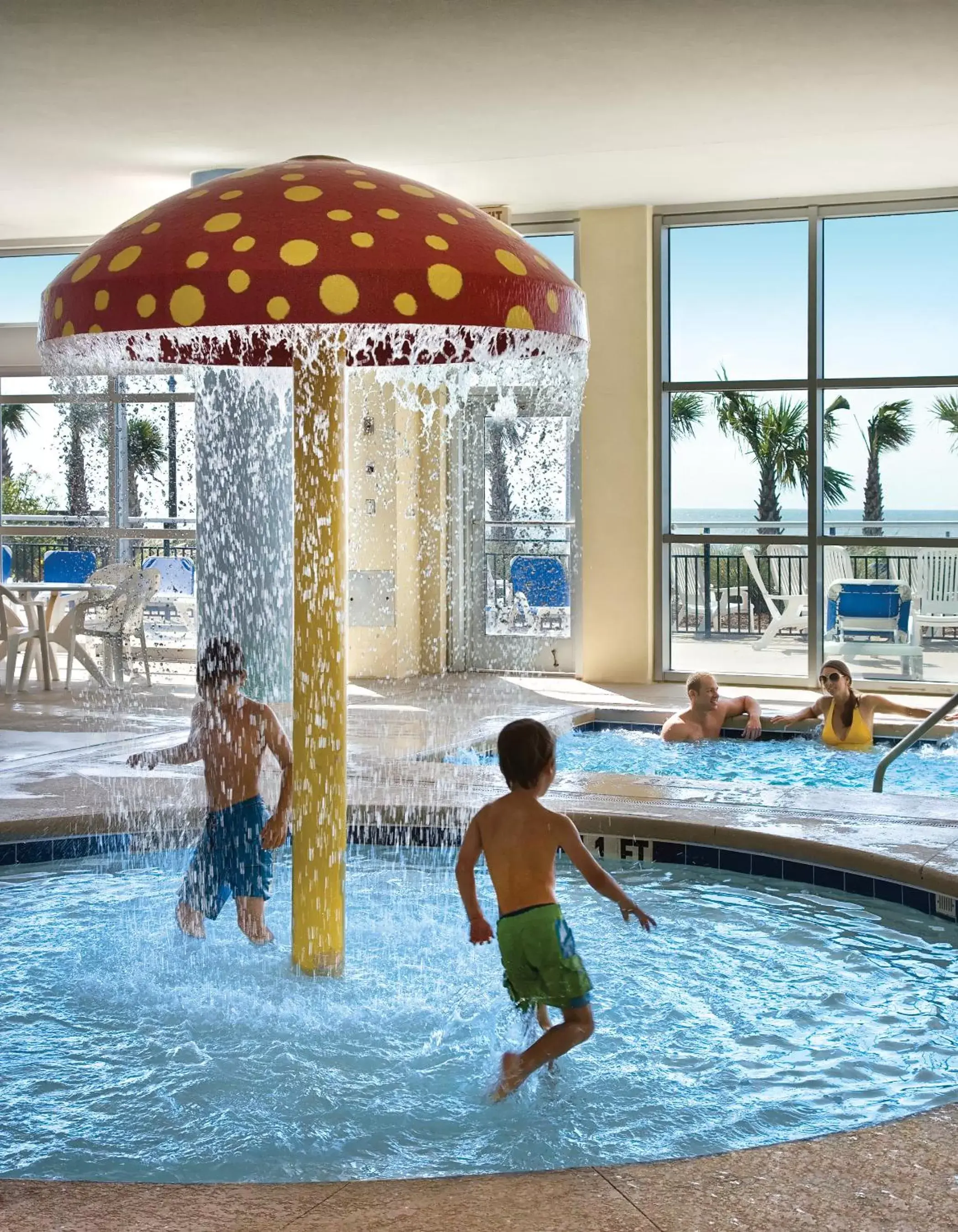 Swimming pool in Bay View Resort Myrtle Beach Swimming pool in Bay View Resort Myrtle Beach