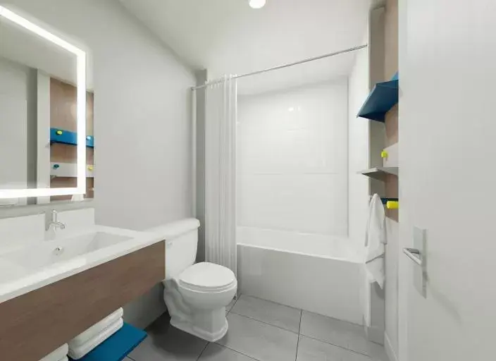 Bathroom in Microtel Inn and Suites by Wyndham