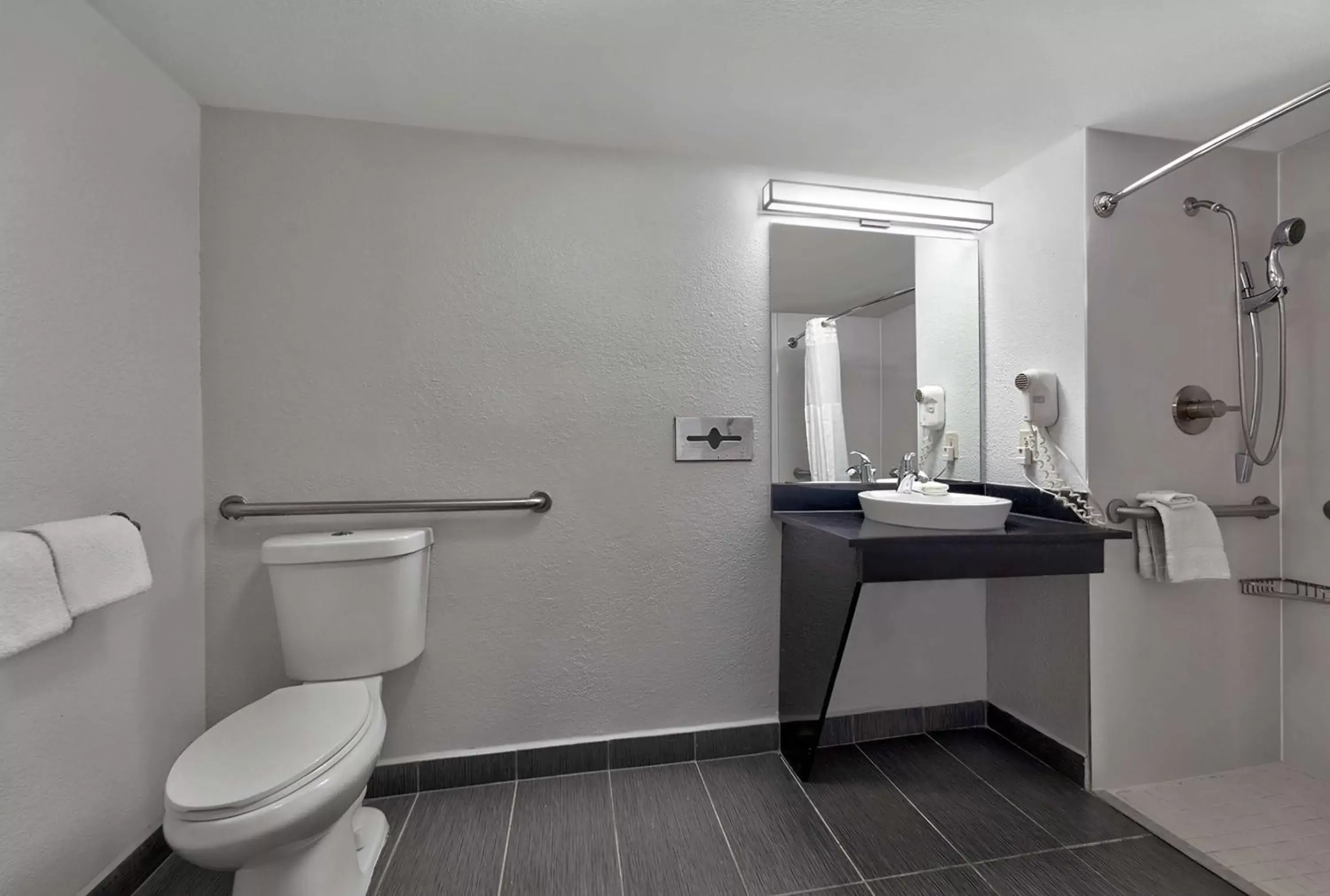 King Room - single occupancy - Disability Access - Non-Smoking in Studio 6-Denton, TX - UNT King Room - single occupancy - Disability Access - Non-Smoking in Studio 6-Denton, TX - UNT