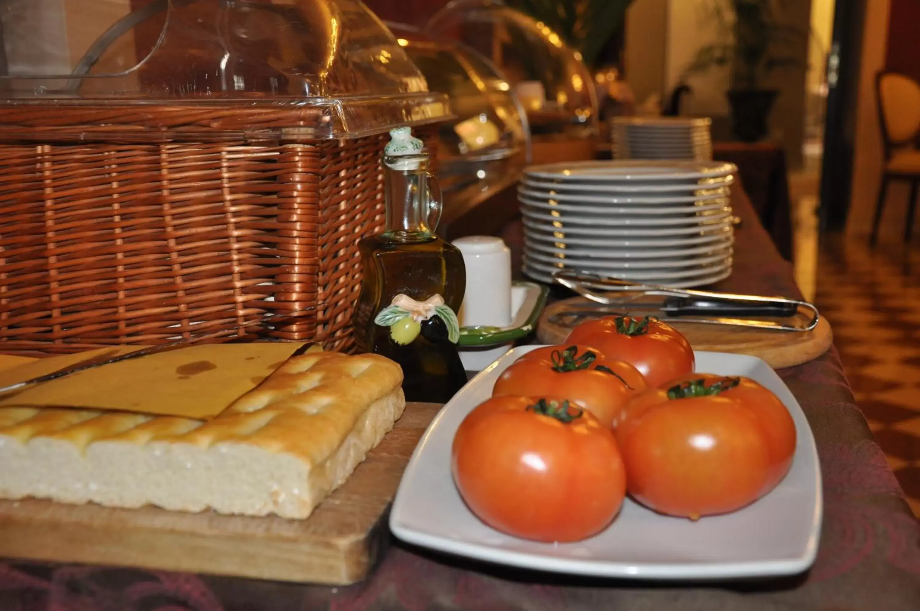 Buffet breakfast, Food in San Luca Palace