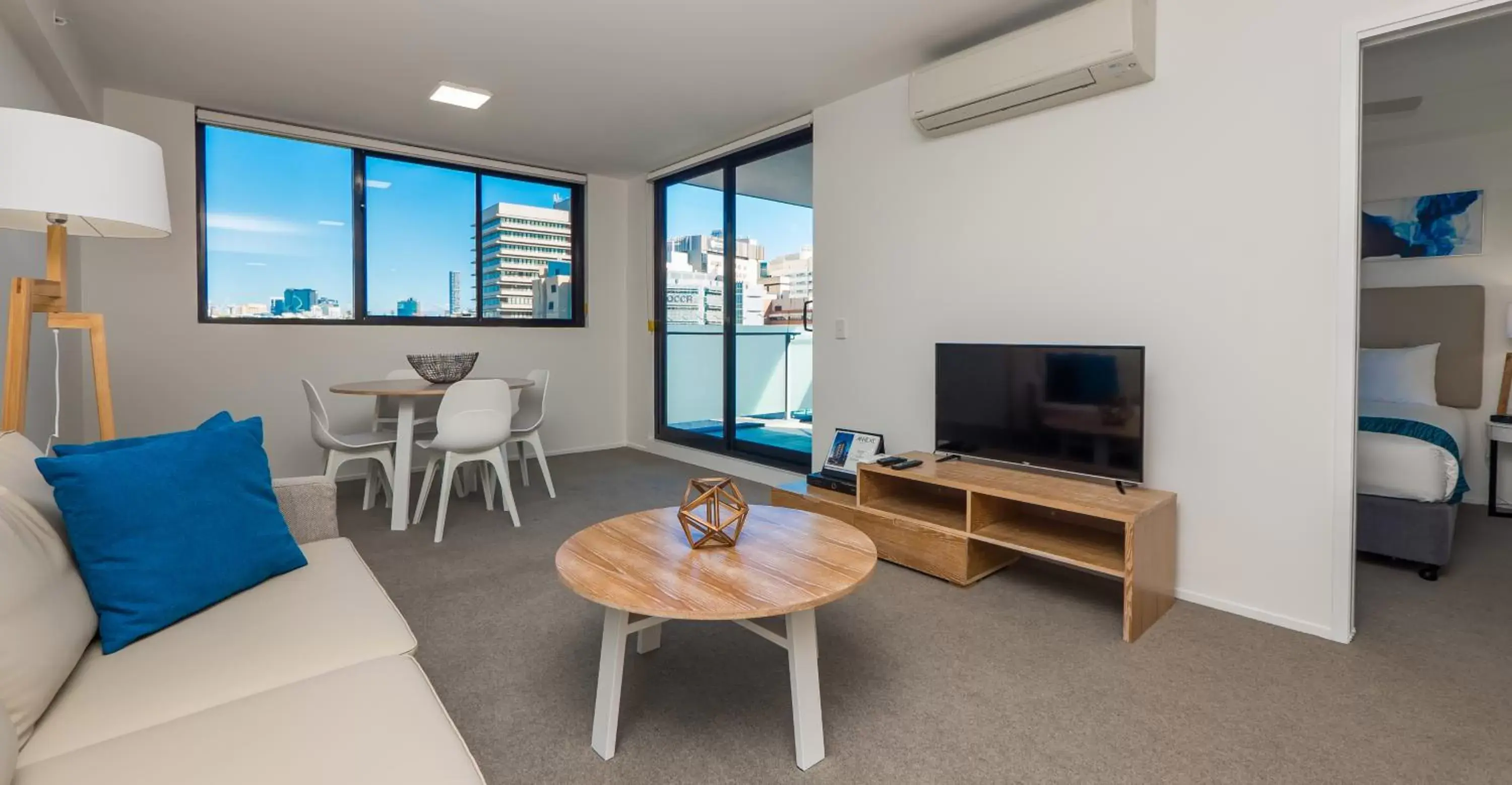 Living room, TV/Entertainment Center in Annexe Apartments