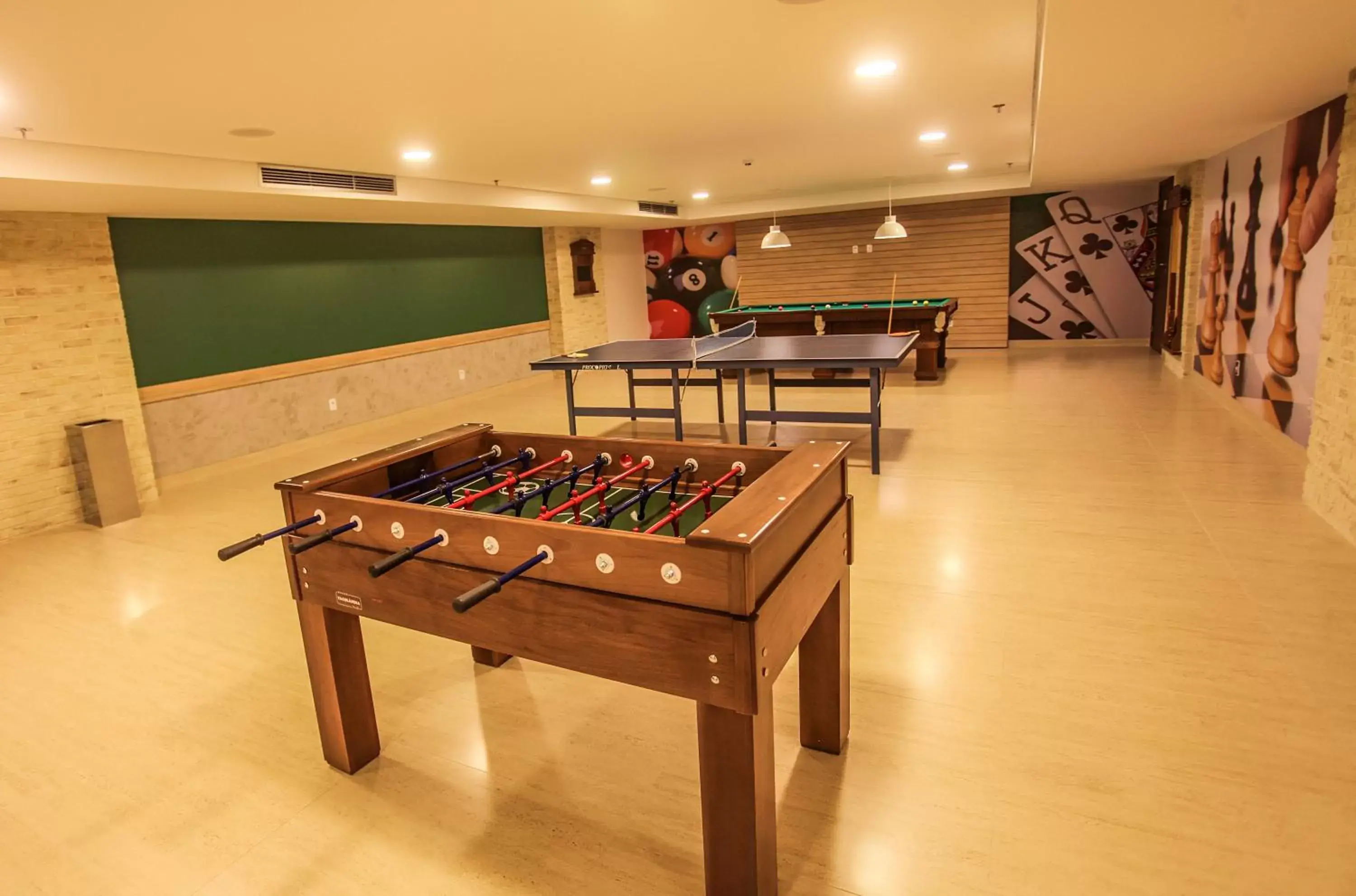 Game Room in Gran Mareiro Hotel