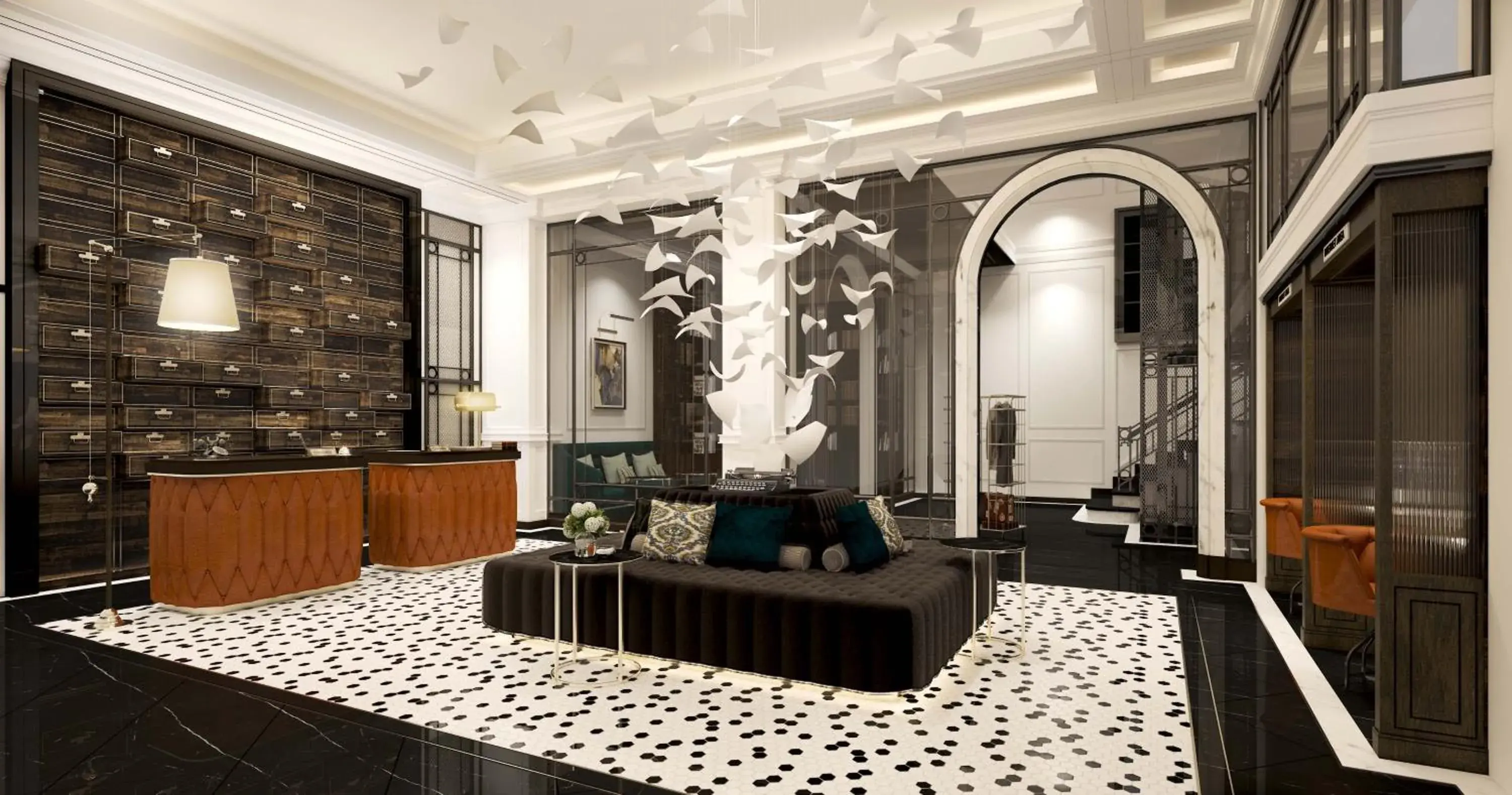 Property building, Lobby/Reception in Yangon Excelsior